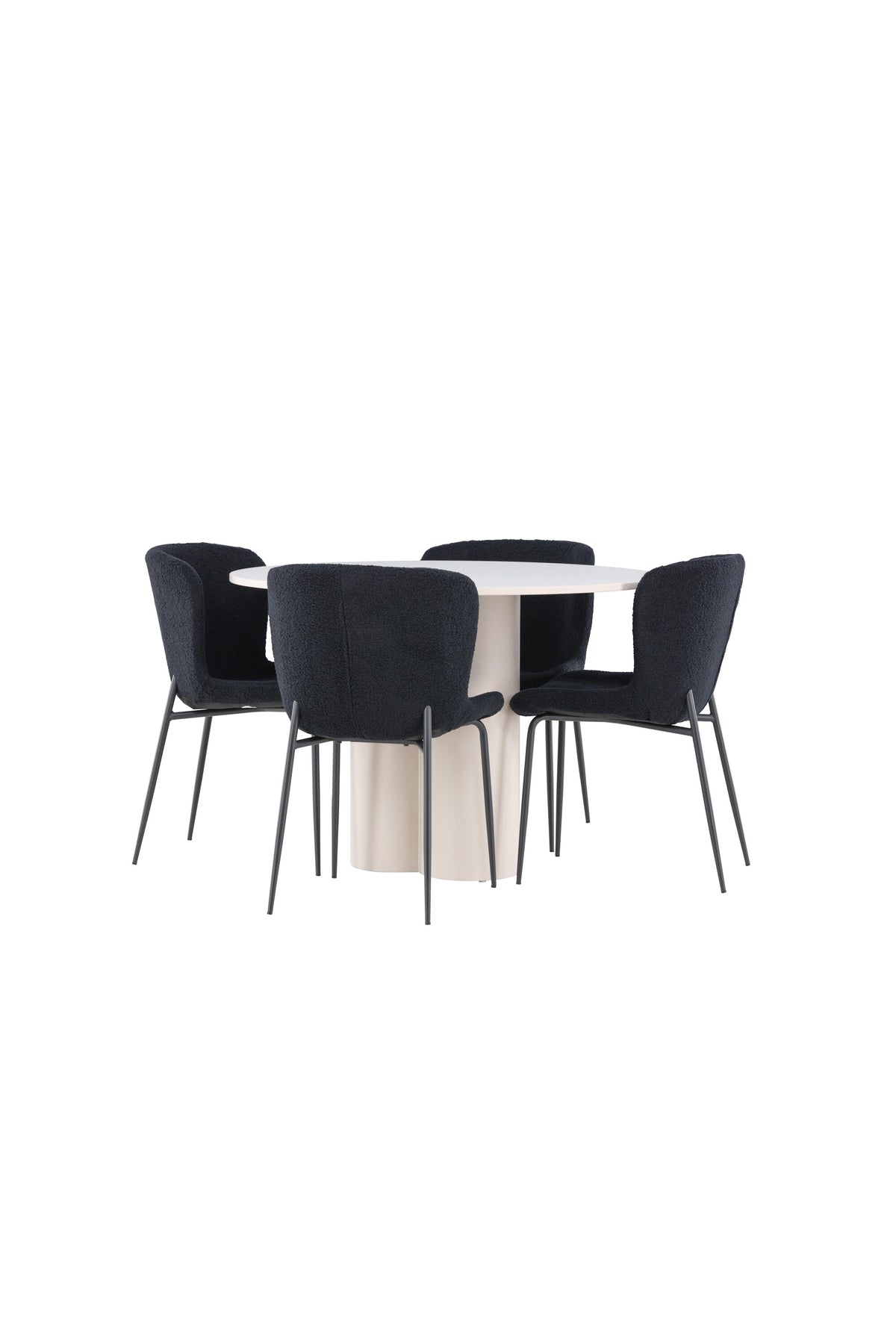 Olivia Matbord med Modesto Stolarna – MDF