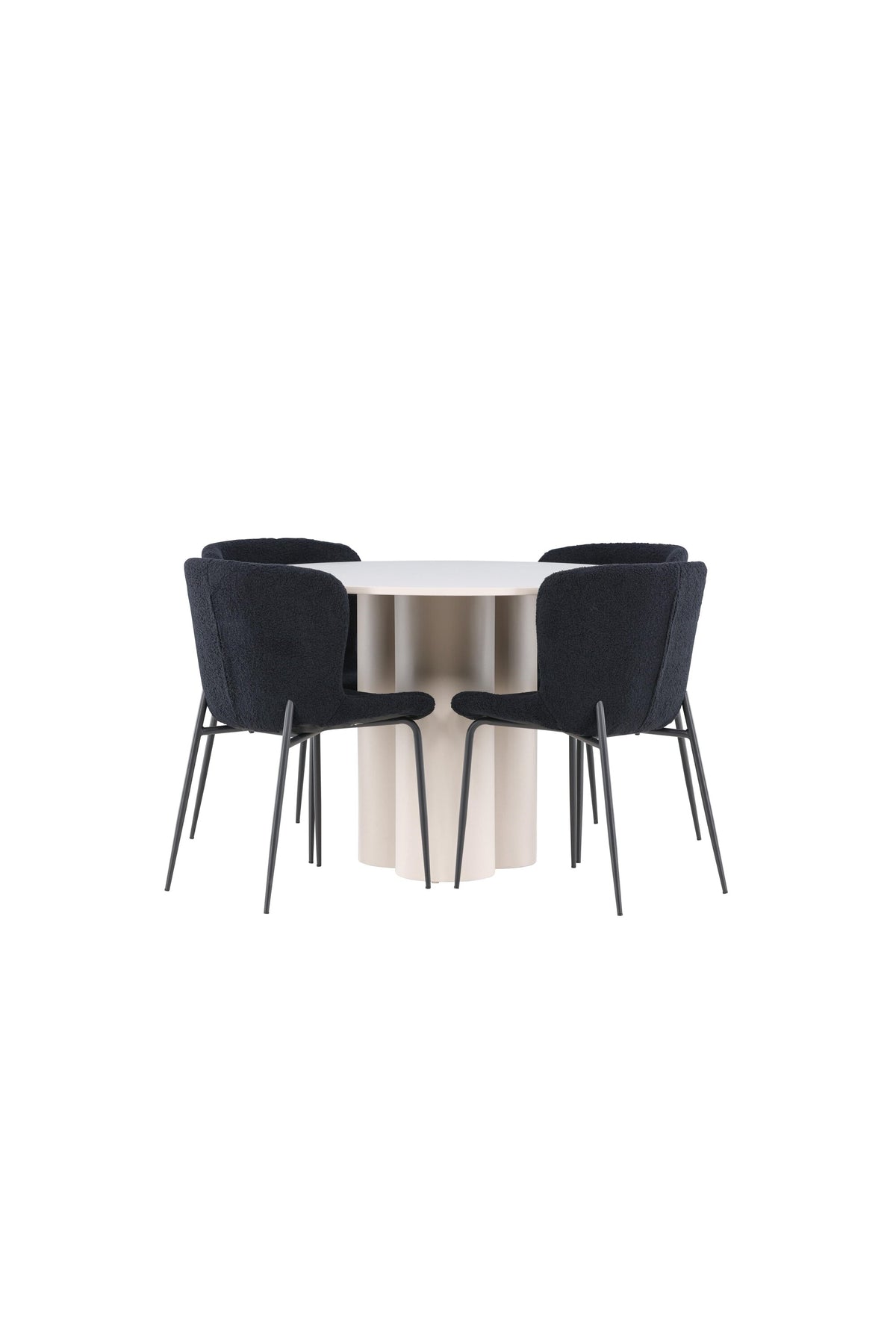 Olivia Matbord med Modesto Stolarna – MDF