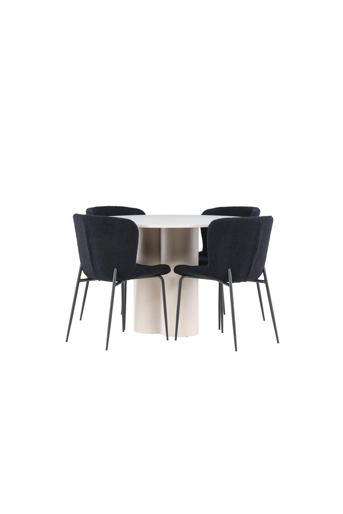 Olivia Matbord med Modesto Stolarna – MDF