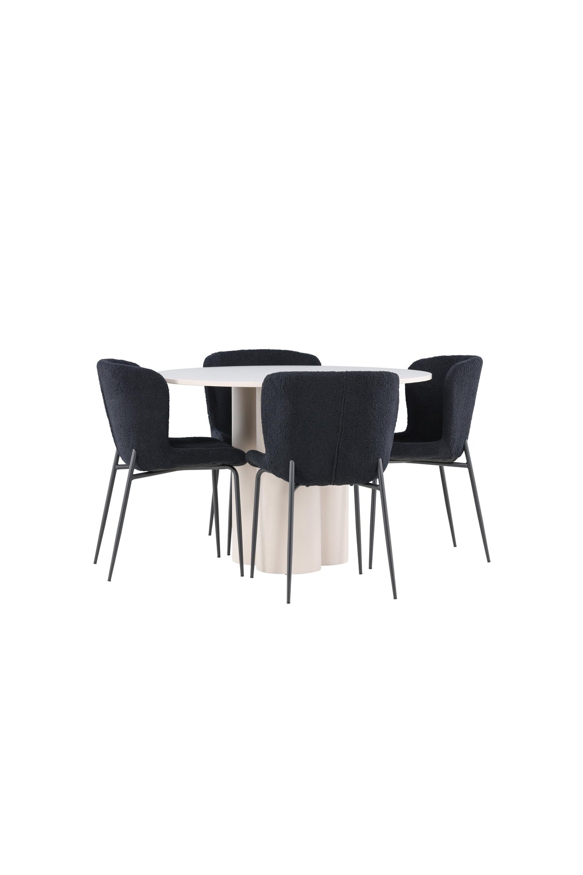 Olivia Matbord med Modesto Stolarna – MDF