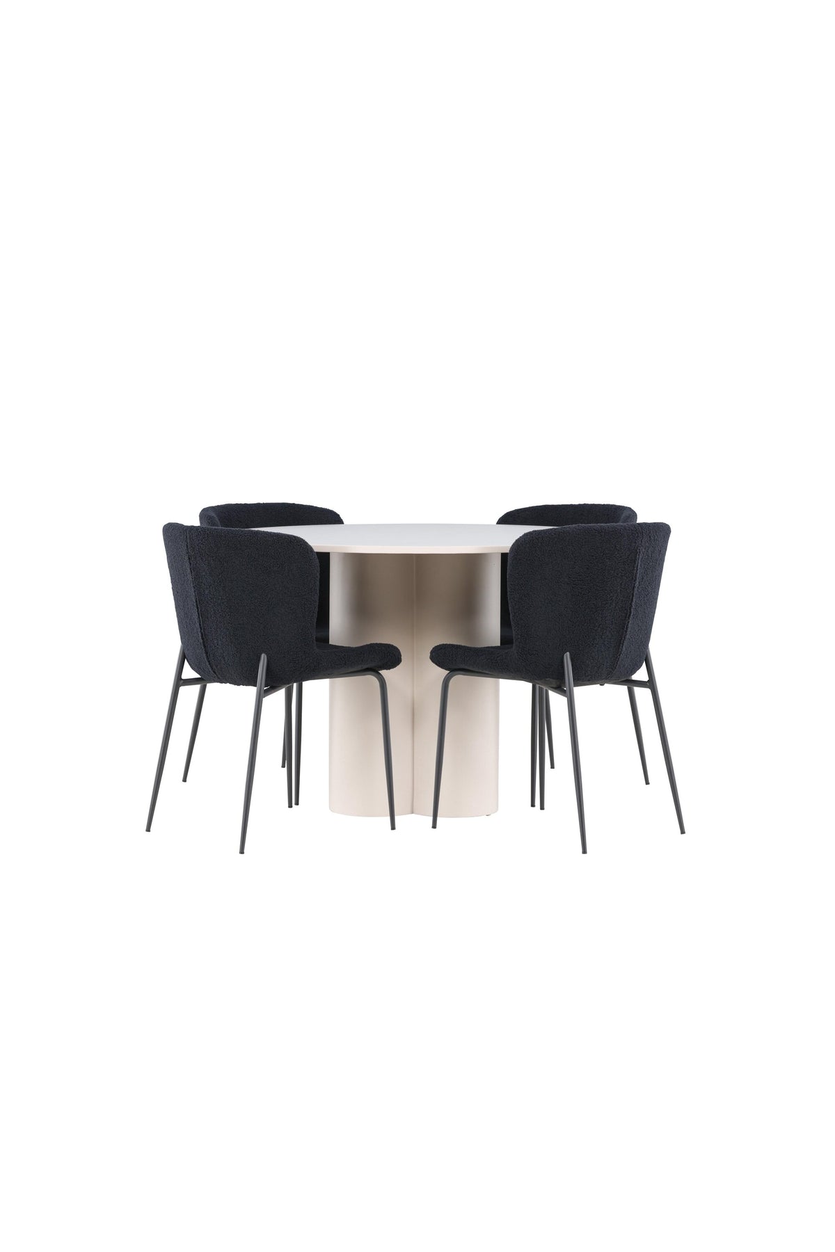 Olivia Matbord med Modesto Stolarna – MDF