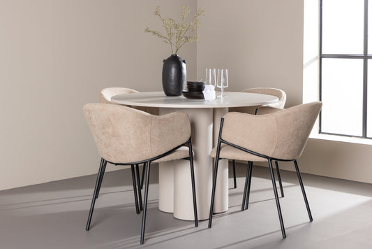 Olivia Matbord med Evelina Stolarna – MDF