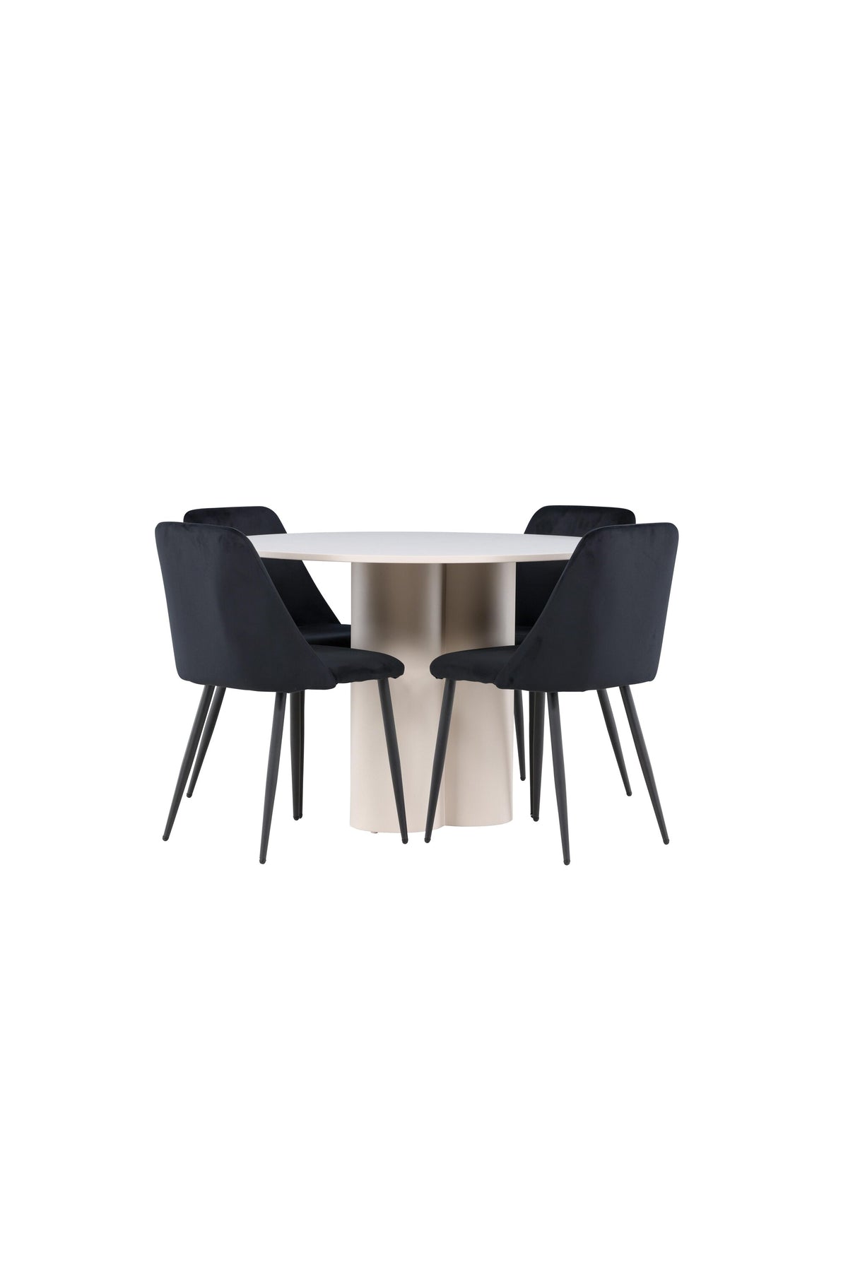 Olivia Matbord med Night Stolarna – MDF