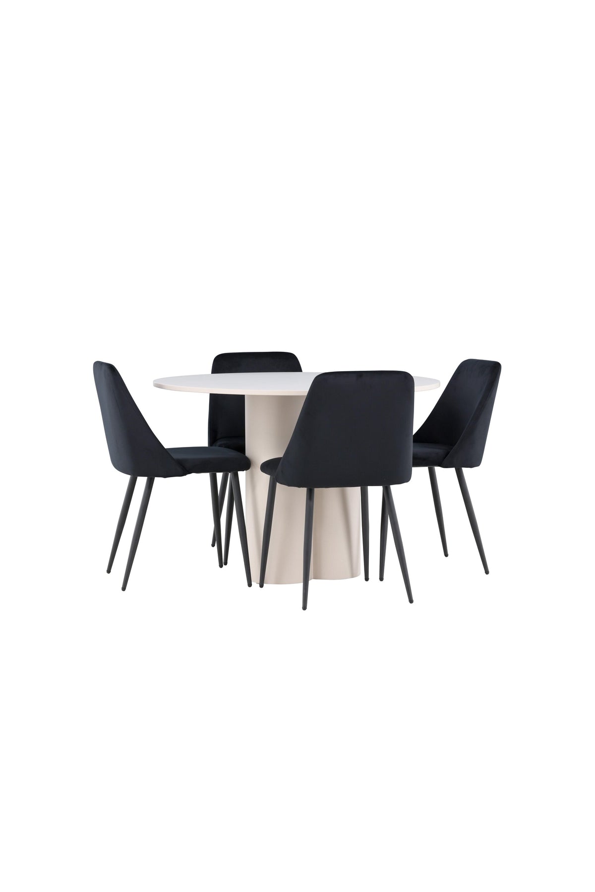 Olivia Matbord med Night Stolarna – MDF