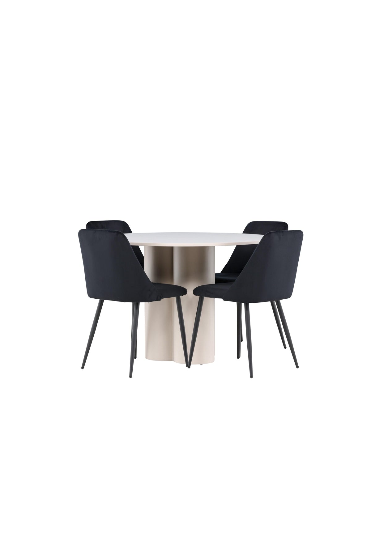 Olivia Matbord med Night Stolarna – MDF