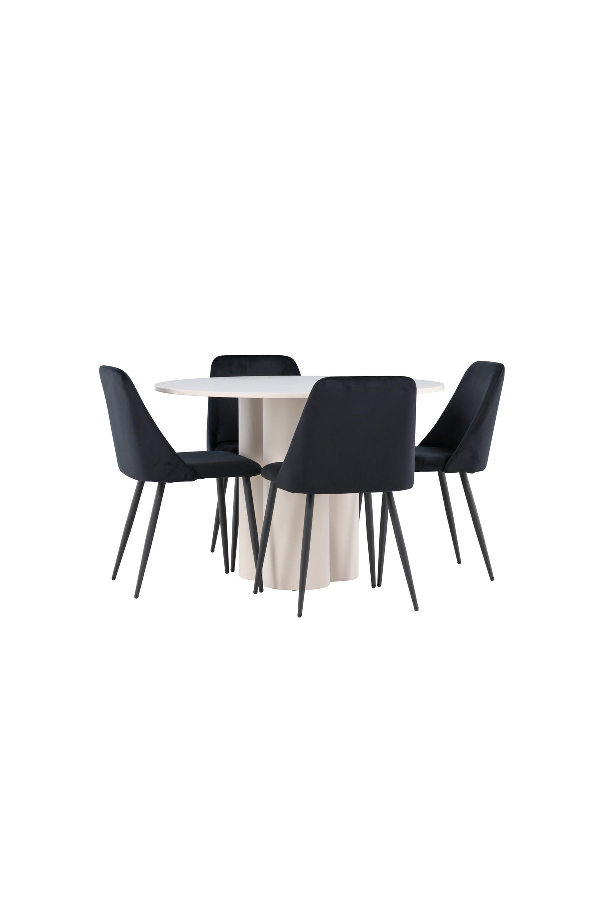 Olivia Matbord med Night Stolarna – MDF
