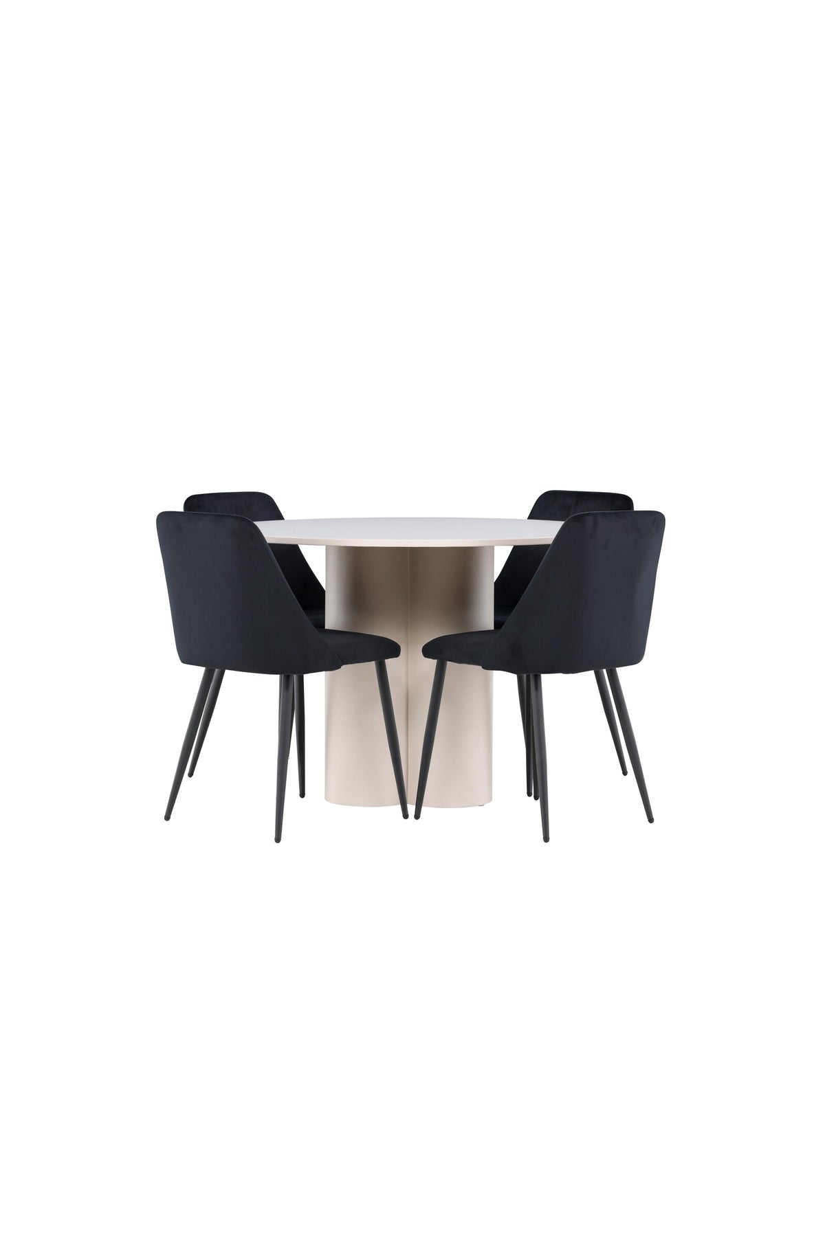 Olivia Matbord med Night Stolarna – MDF