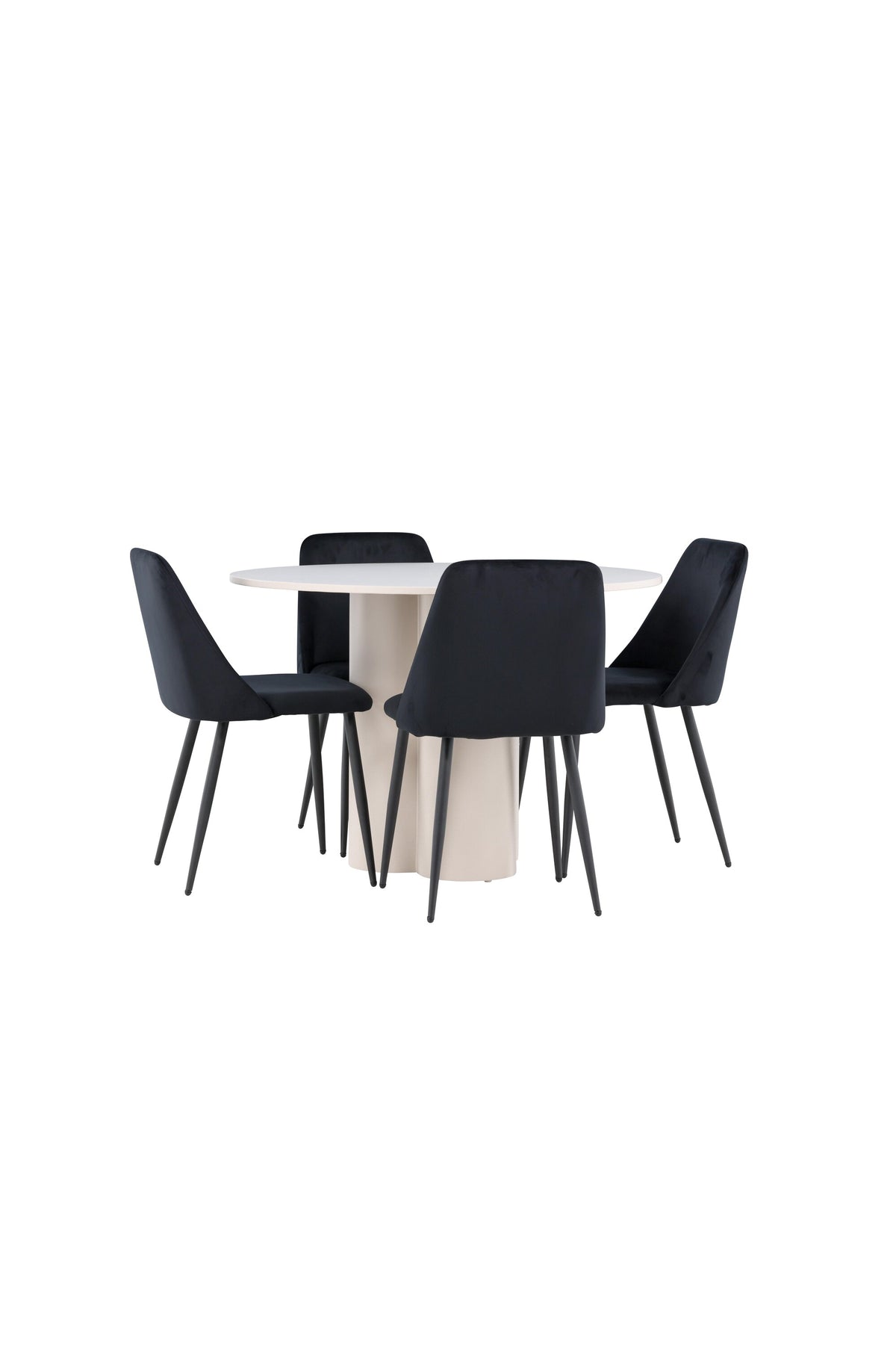 Olivia Matbord med Night Stolarna – MDF