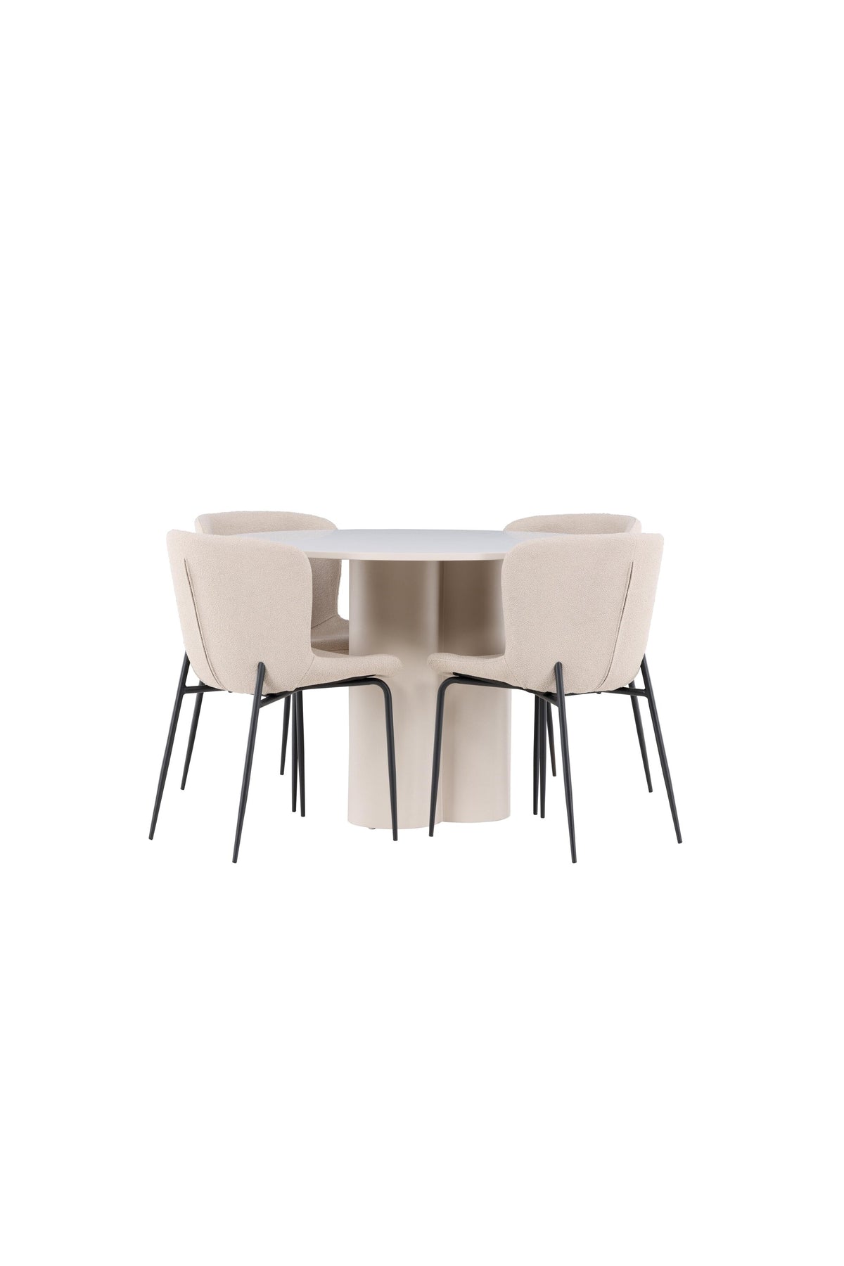 Olivia Matbord med Modesto Stolarna – MDF