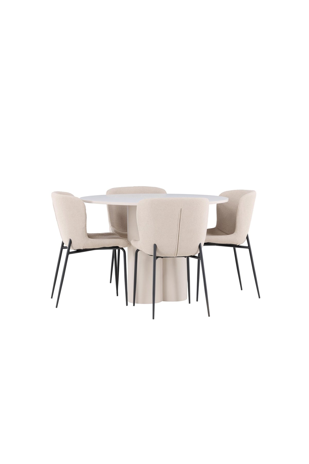 Olivia Matbord med Modesto Stolarna – MDF