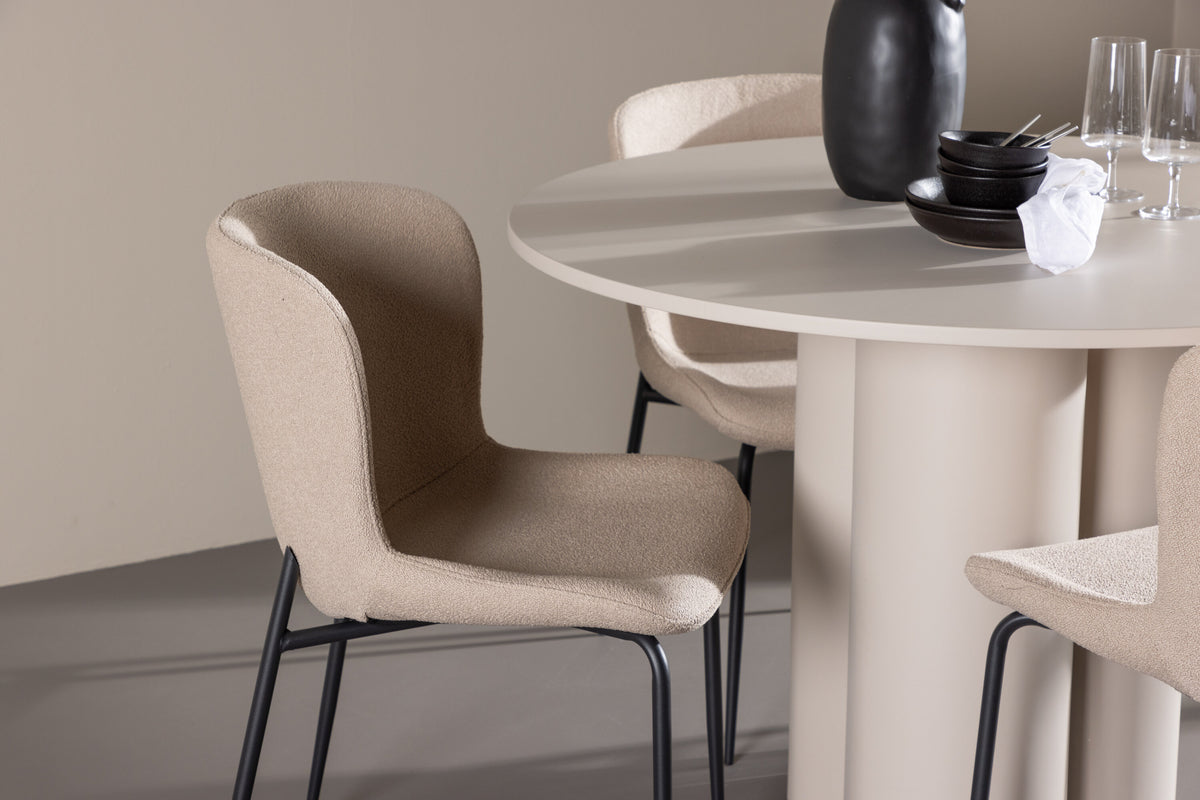 Olivia Matbord med Modesto Stolarna – MDF