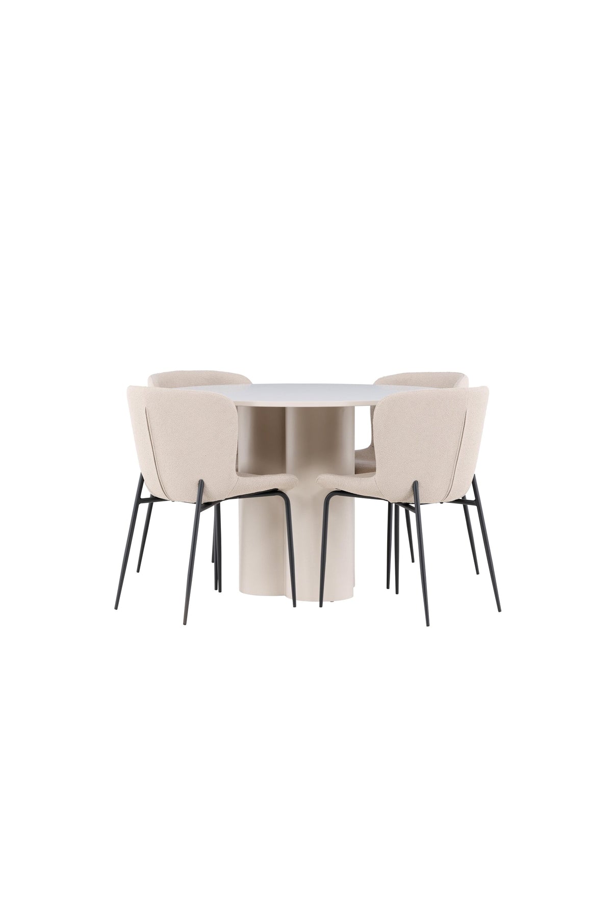 Olivia Matbord med Modesto Stolarna – MDF