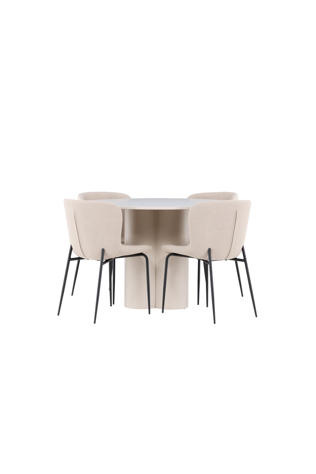 Olivia Matbord med Modesto Stolarna – MDF