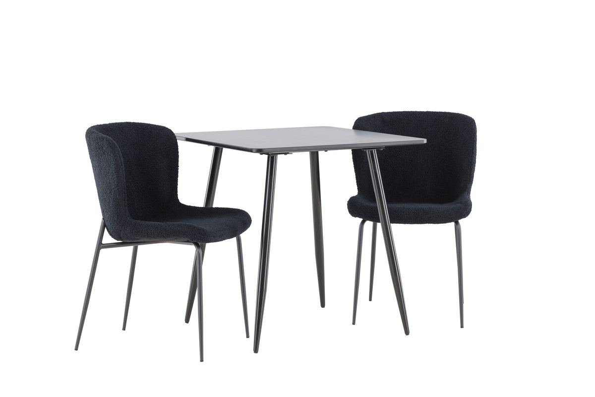 Polar Matbord med Modesto Stolarna – MDF