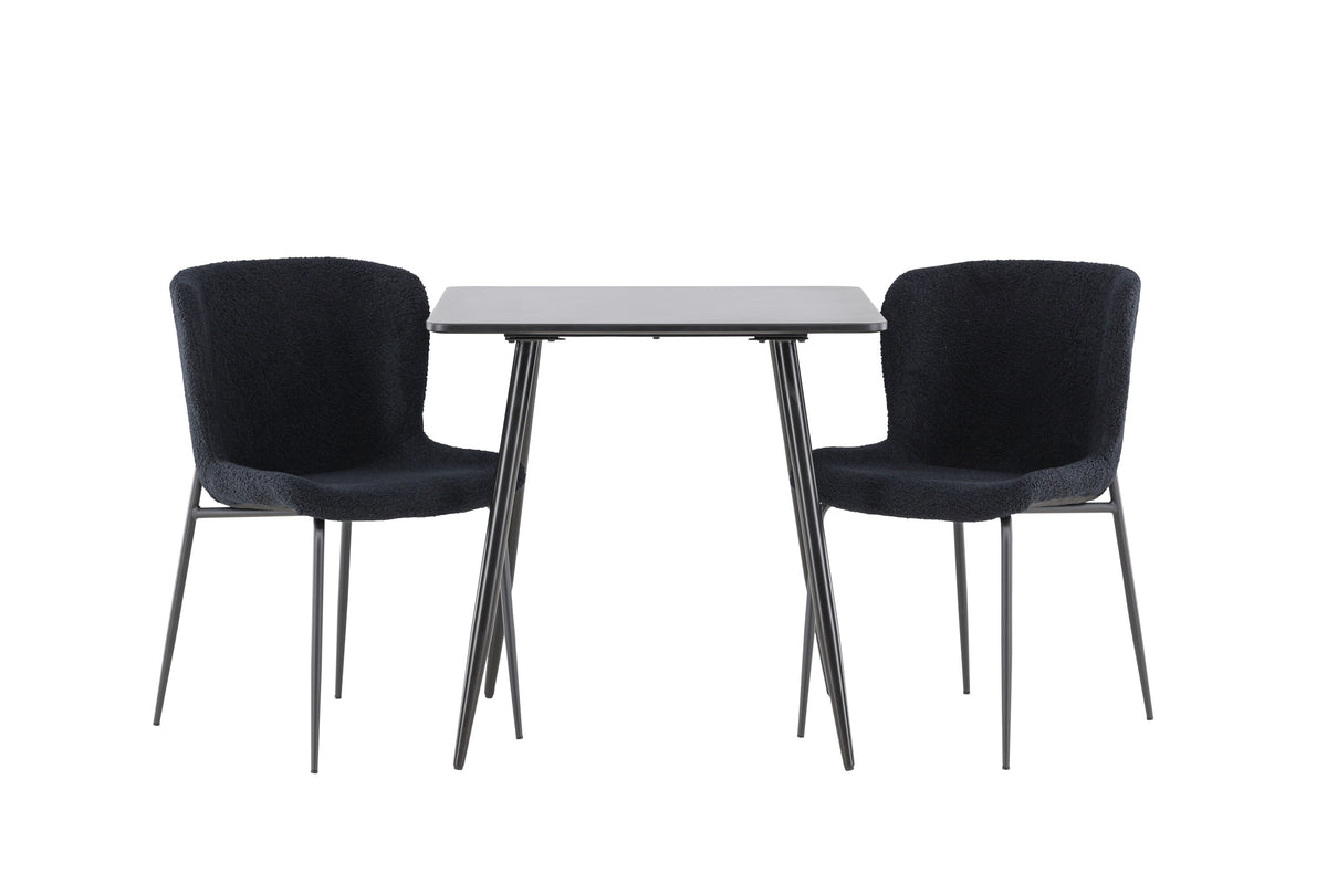Polar Matbord med Modesto Stolarna – MDF