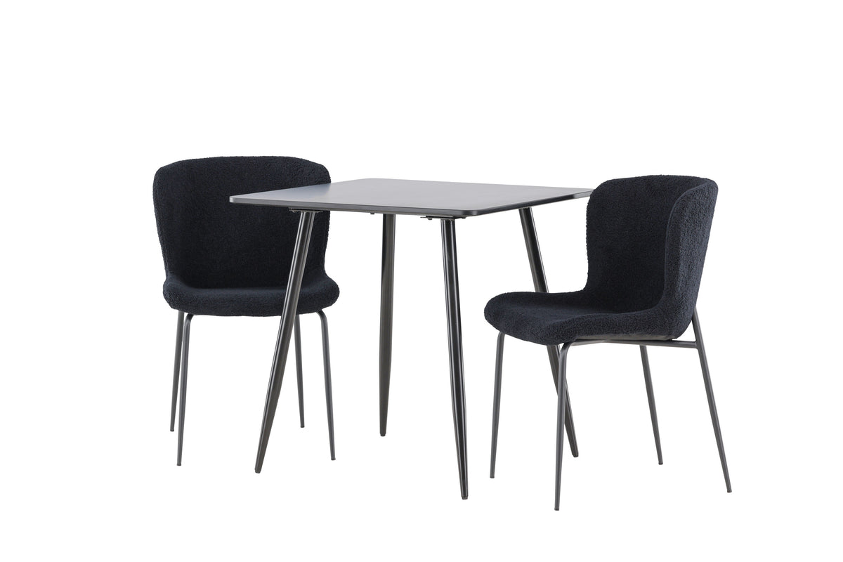 Polar Matbord med Modesto Stolarna – MDF