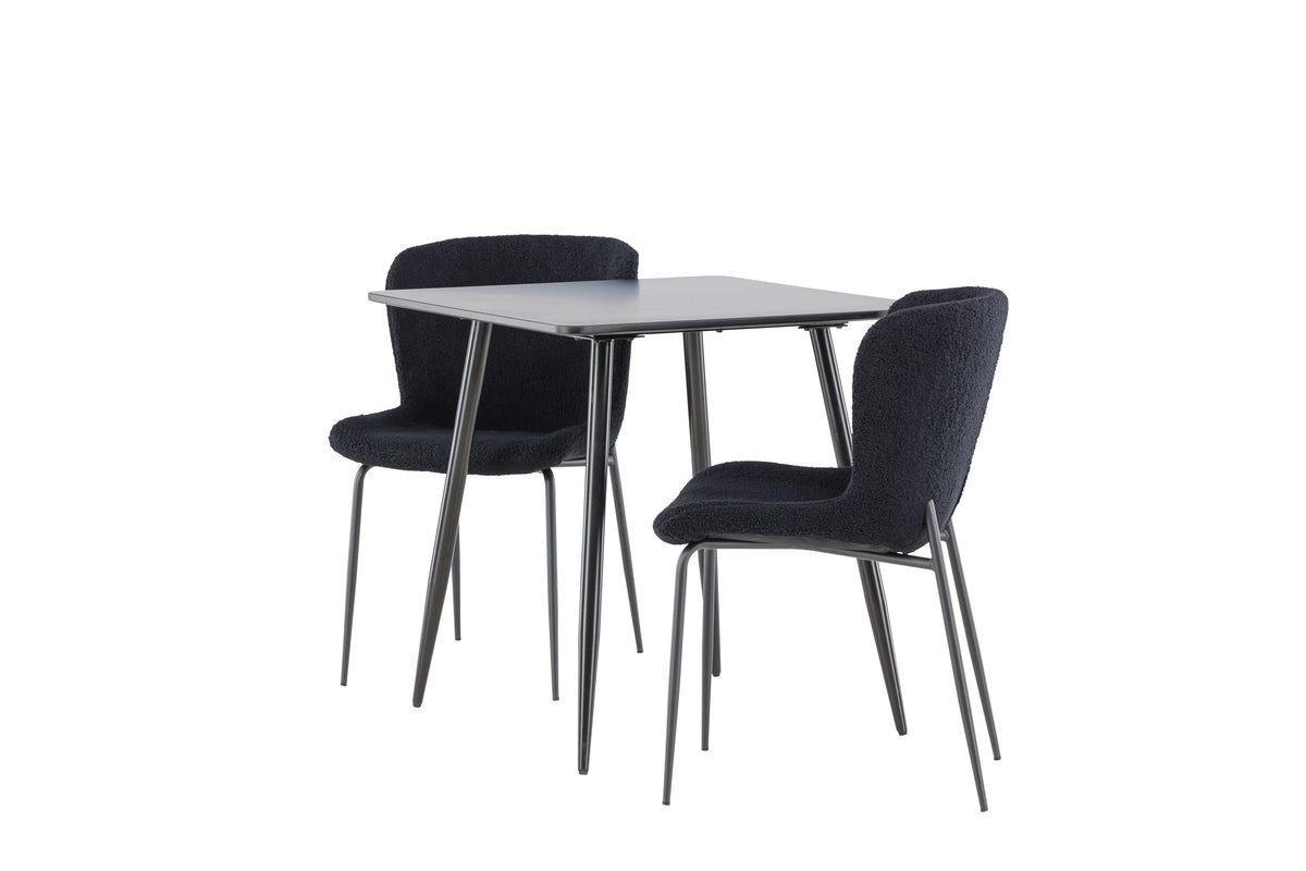 Polar Matbord med Modesto Stolarna – MDF