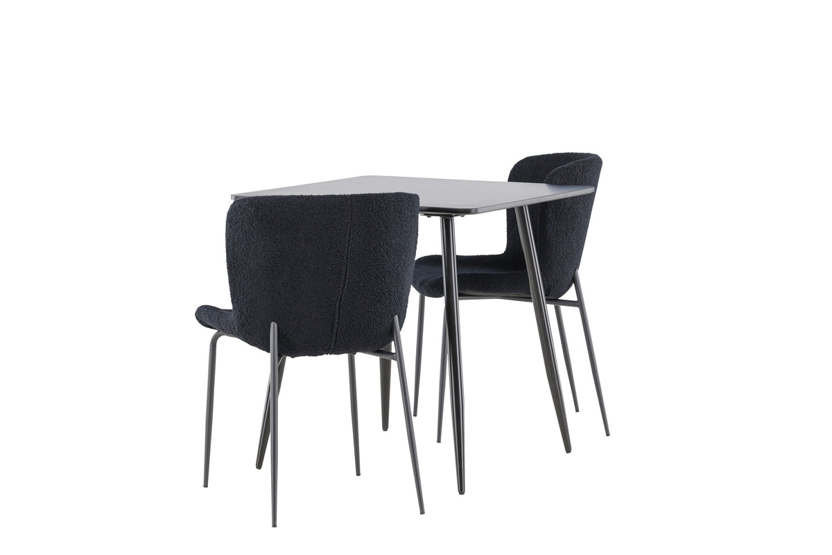 Polar Matbord med Modesto Stolarna – MDF