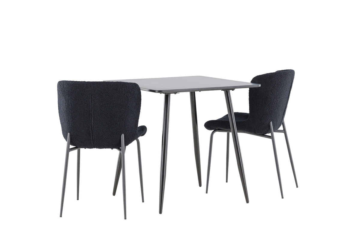 Polar Matbord med Modesto Stolarna – MDF