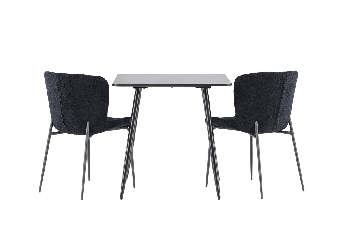 Polar Matbord med Modesto Stolarna – MDF
