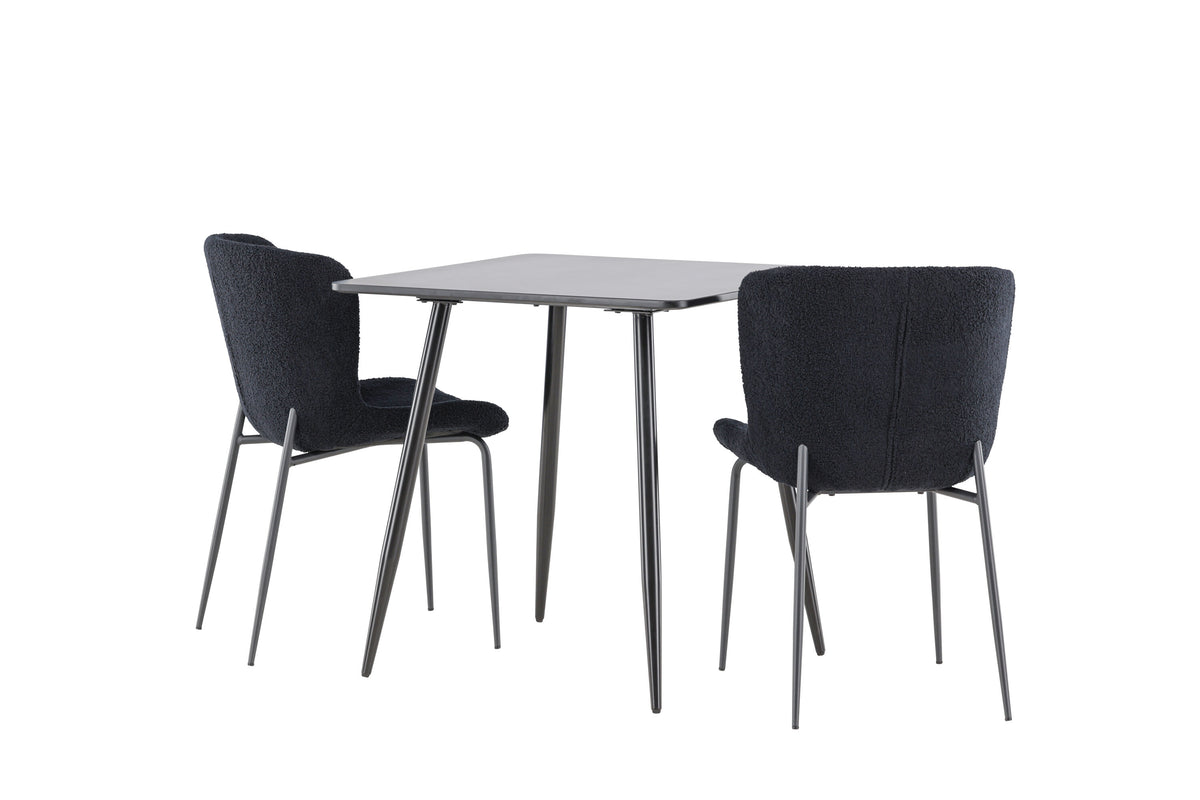 Polar Matbord med Modesto Stolarna – MDF