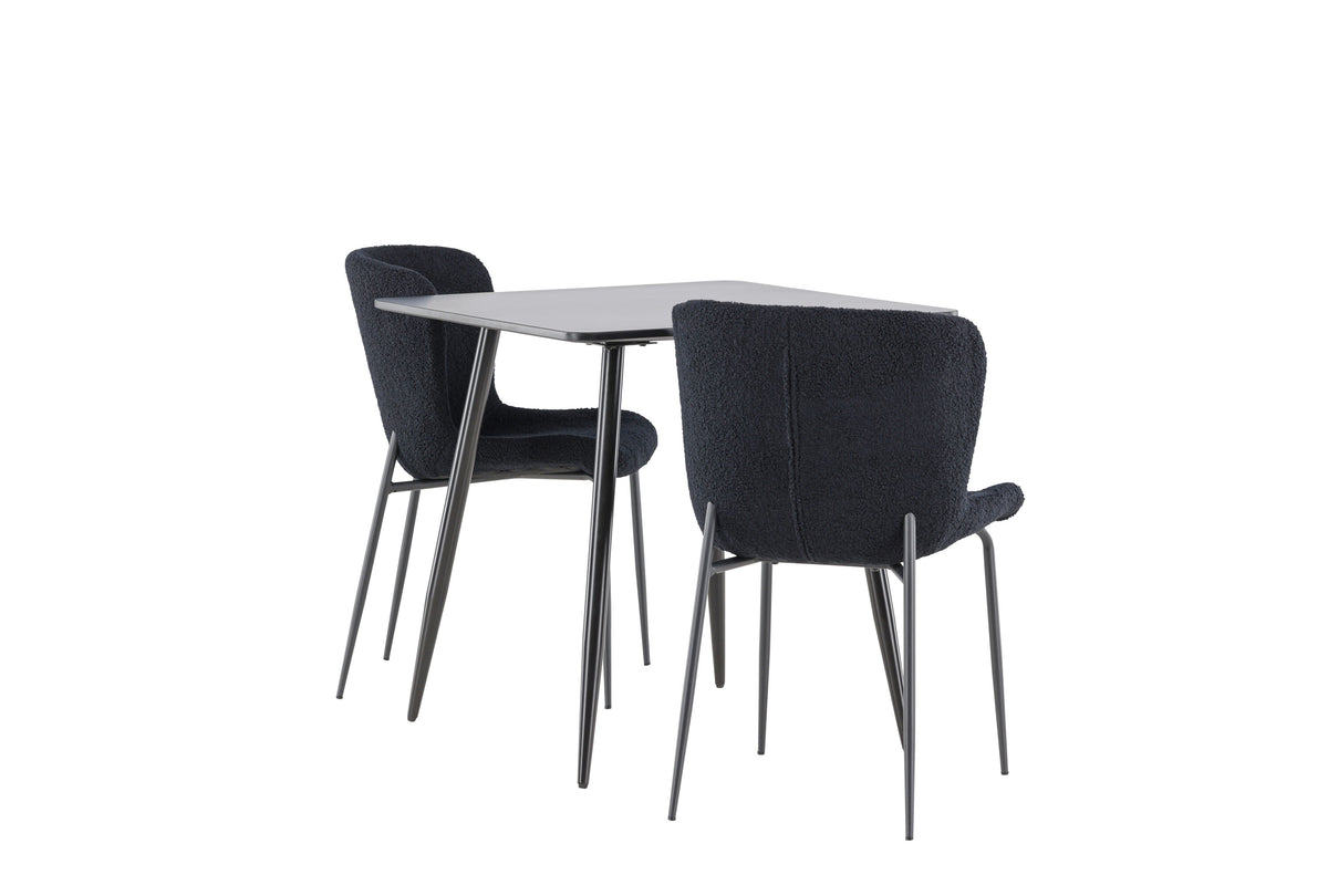Polar Matbord med Modesto Stolarna – MDF