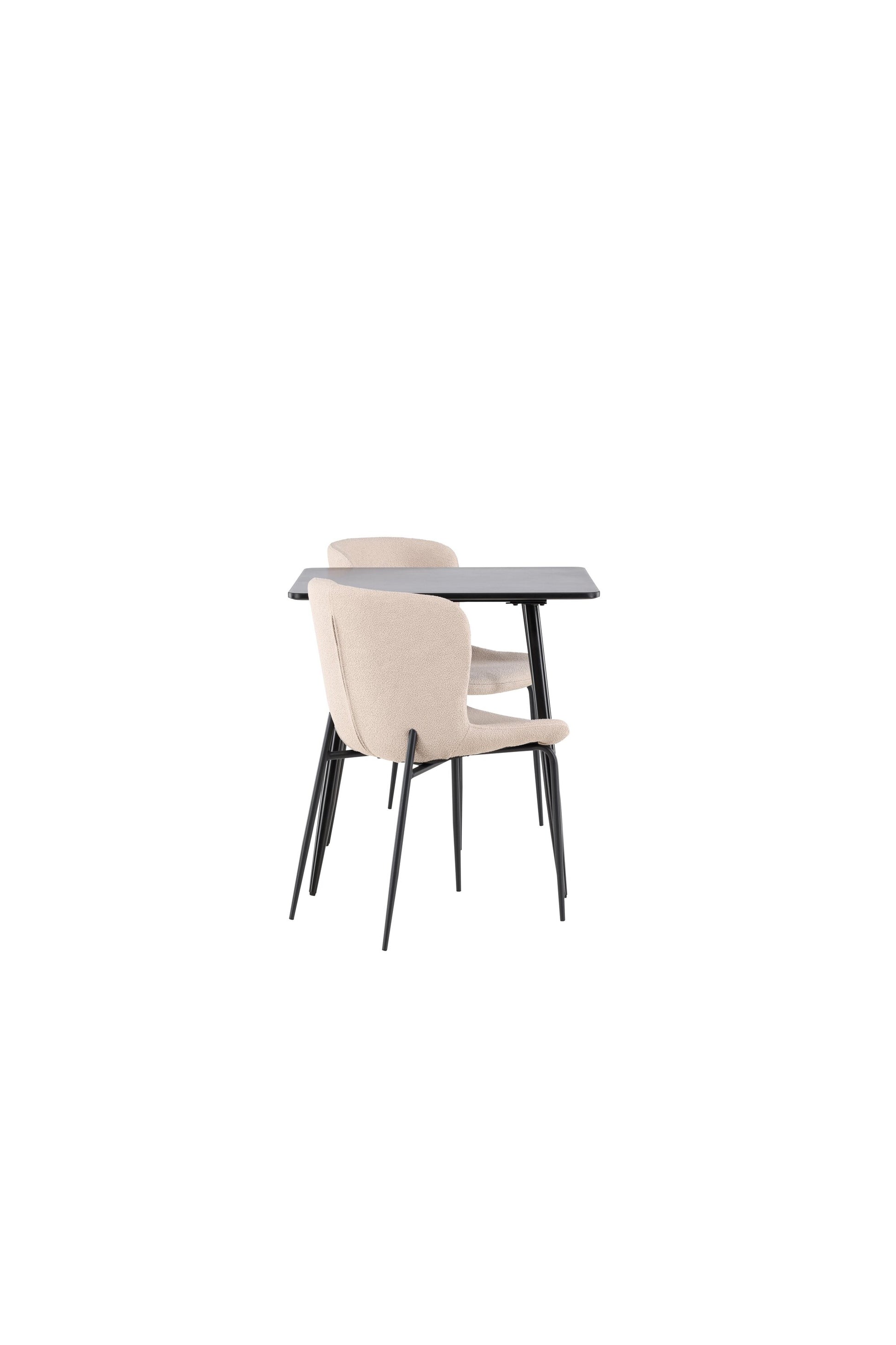 Polar Matbord med Modesto Stolarna – MDF