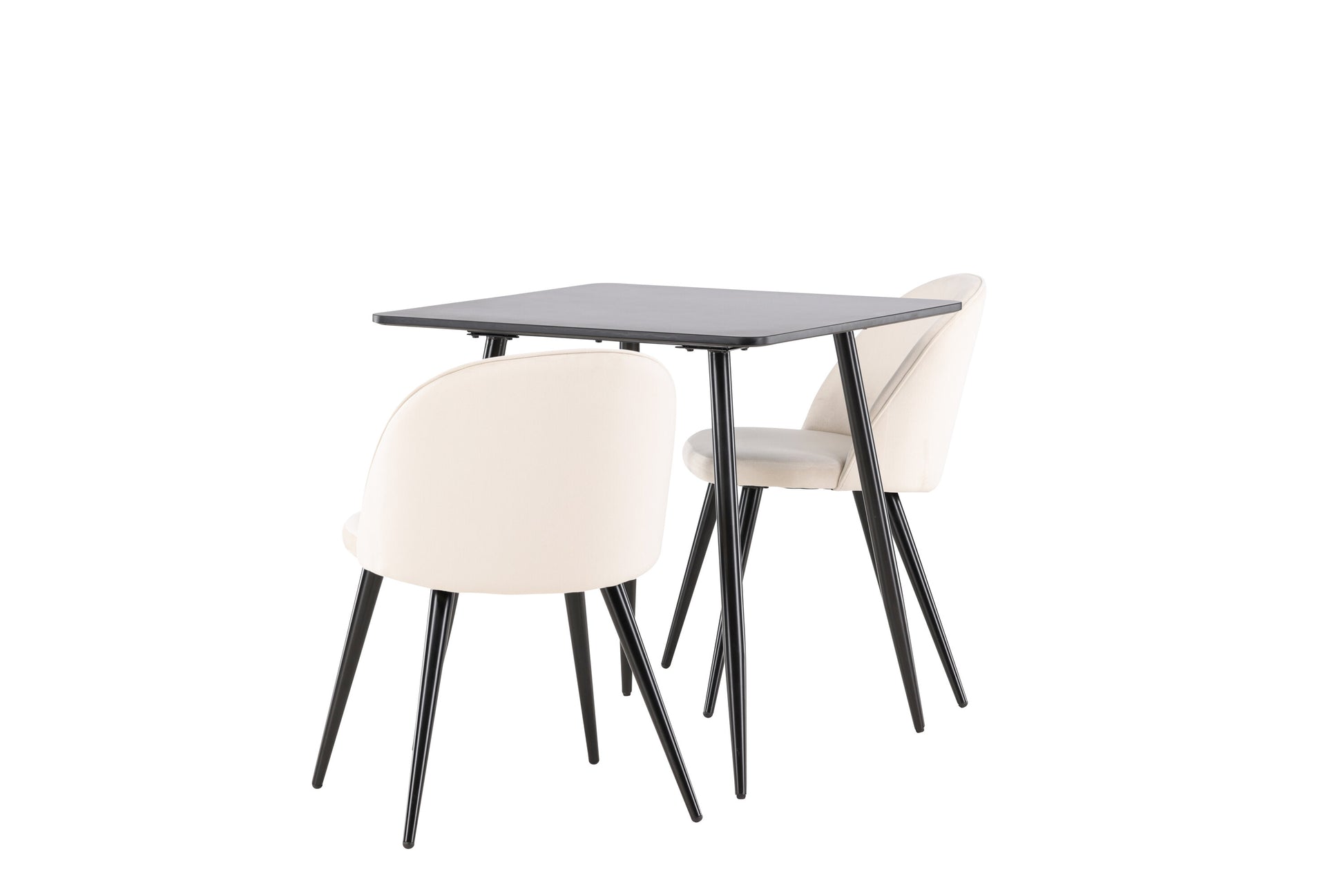 Polar Matbord med Velvet Stolarna – MDF