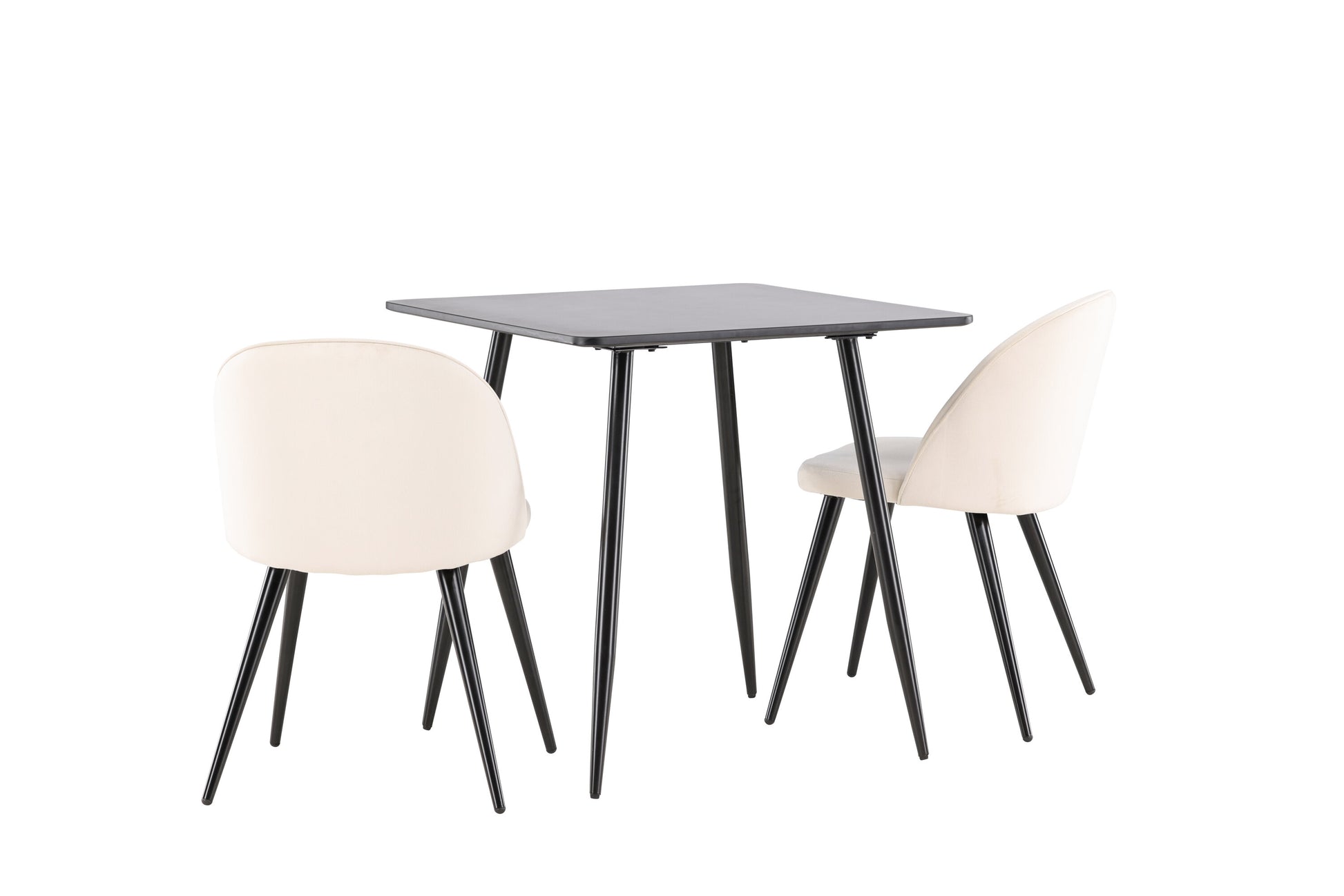 Polar Matbord med Velvet Stolarna – MDF
