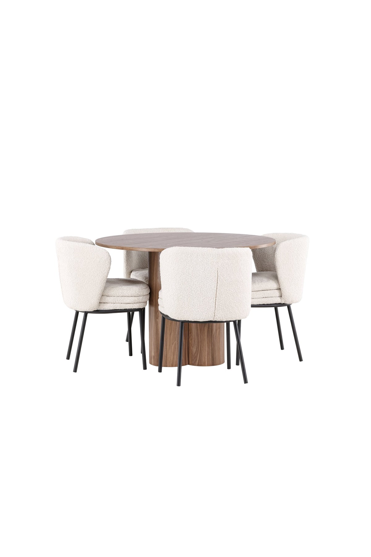 Olivia Matbord med Agnes Stolarna – MDF