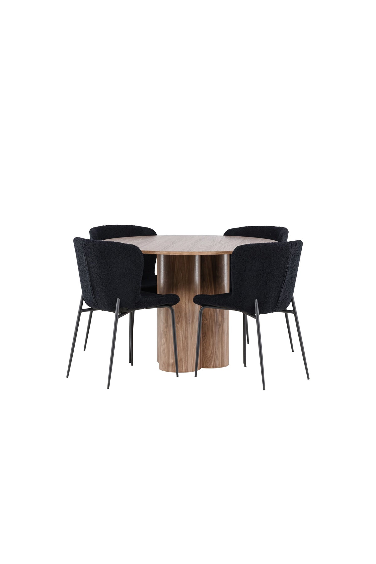 Olivia Matbord med Modesto Stolarna – MDF