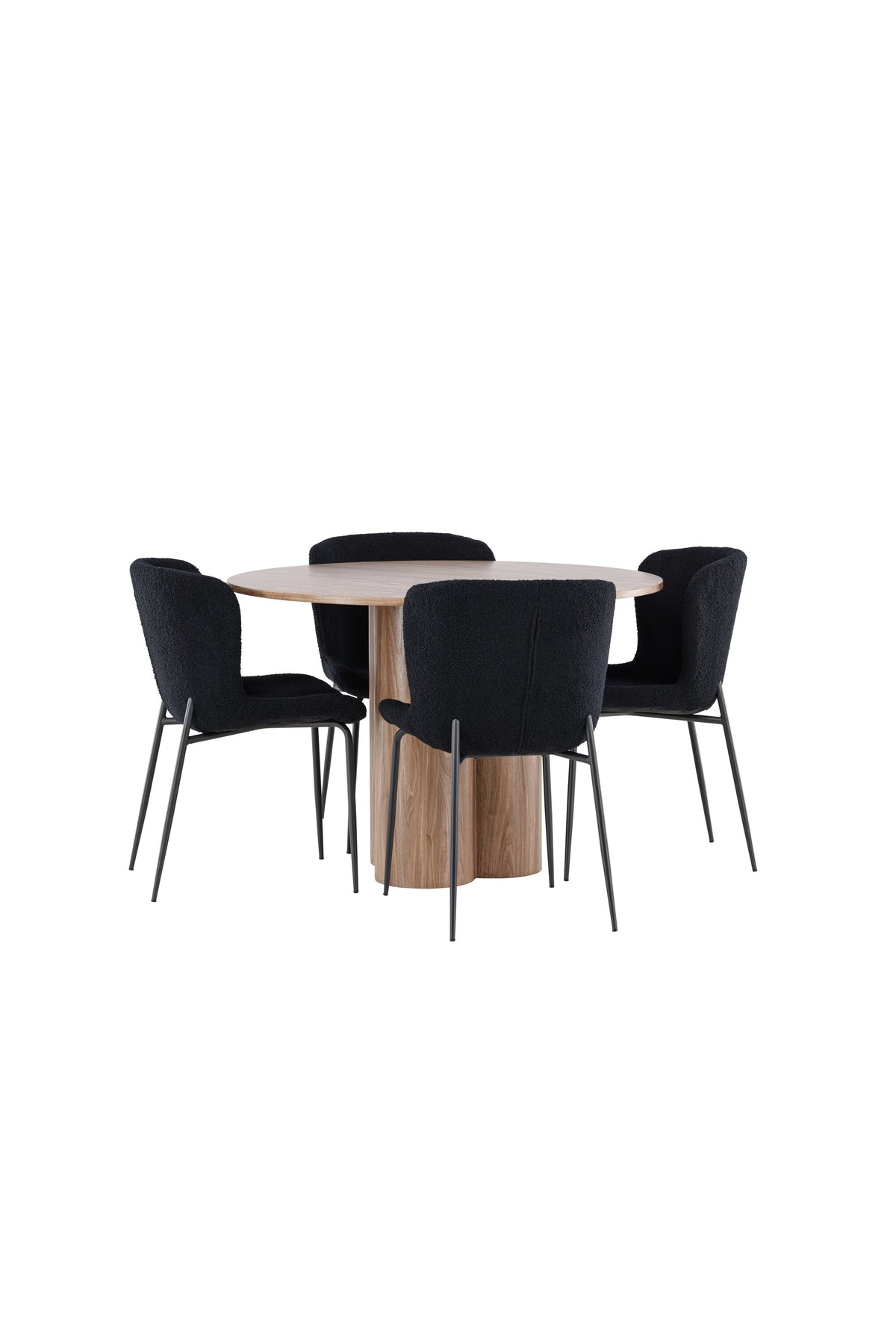 Olivia Matbord med Modesto Stolarna – MDF