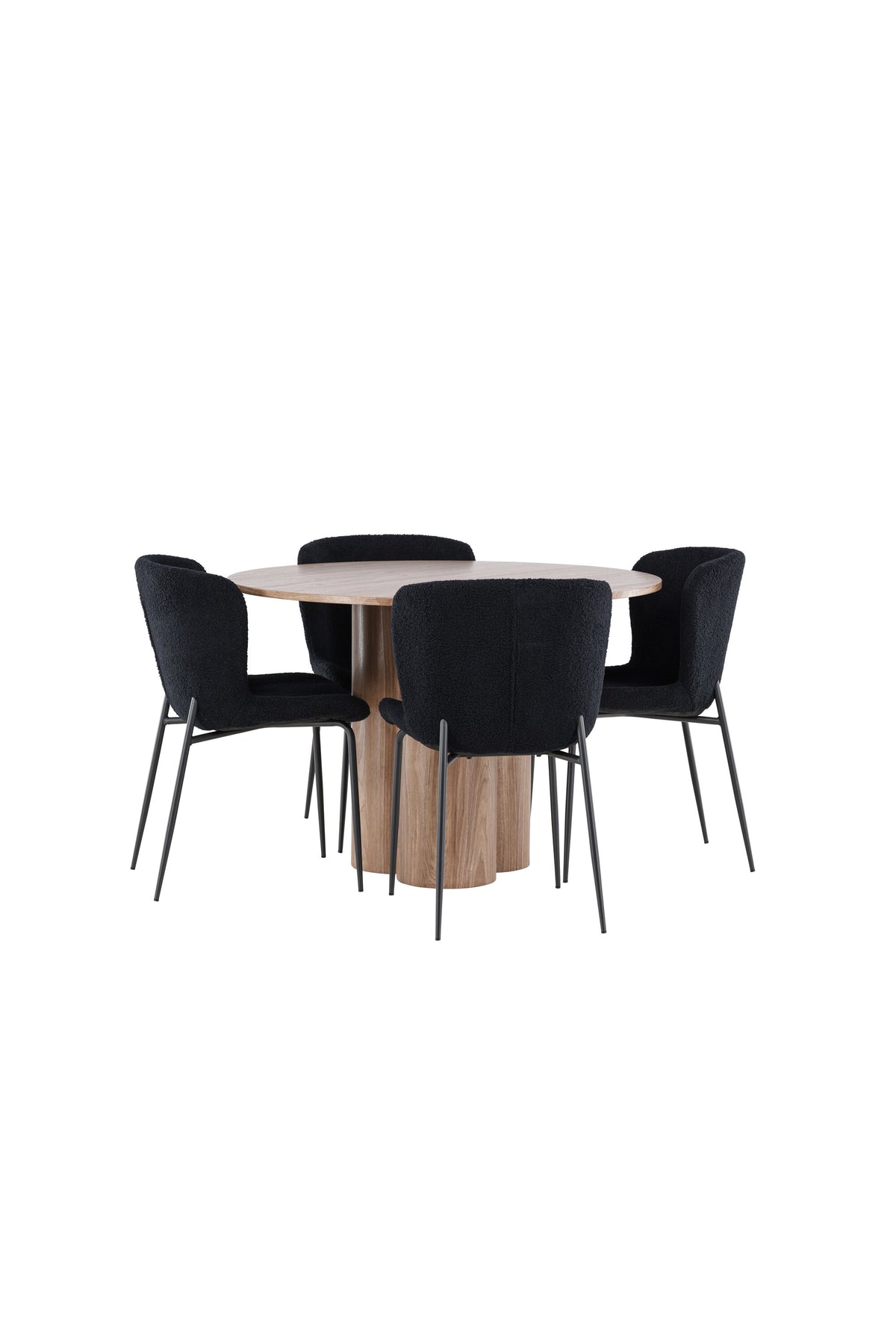 Olivia Matbord med Modesto Stolarna – MDF