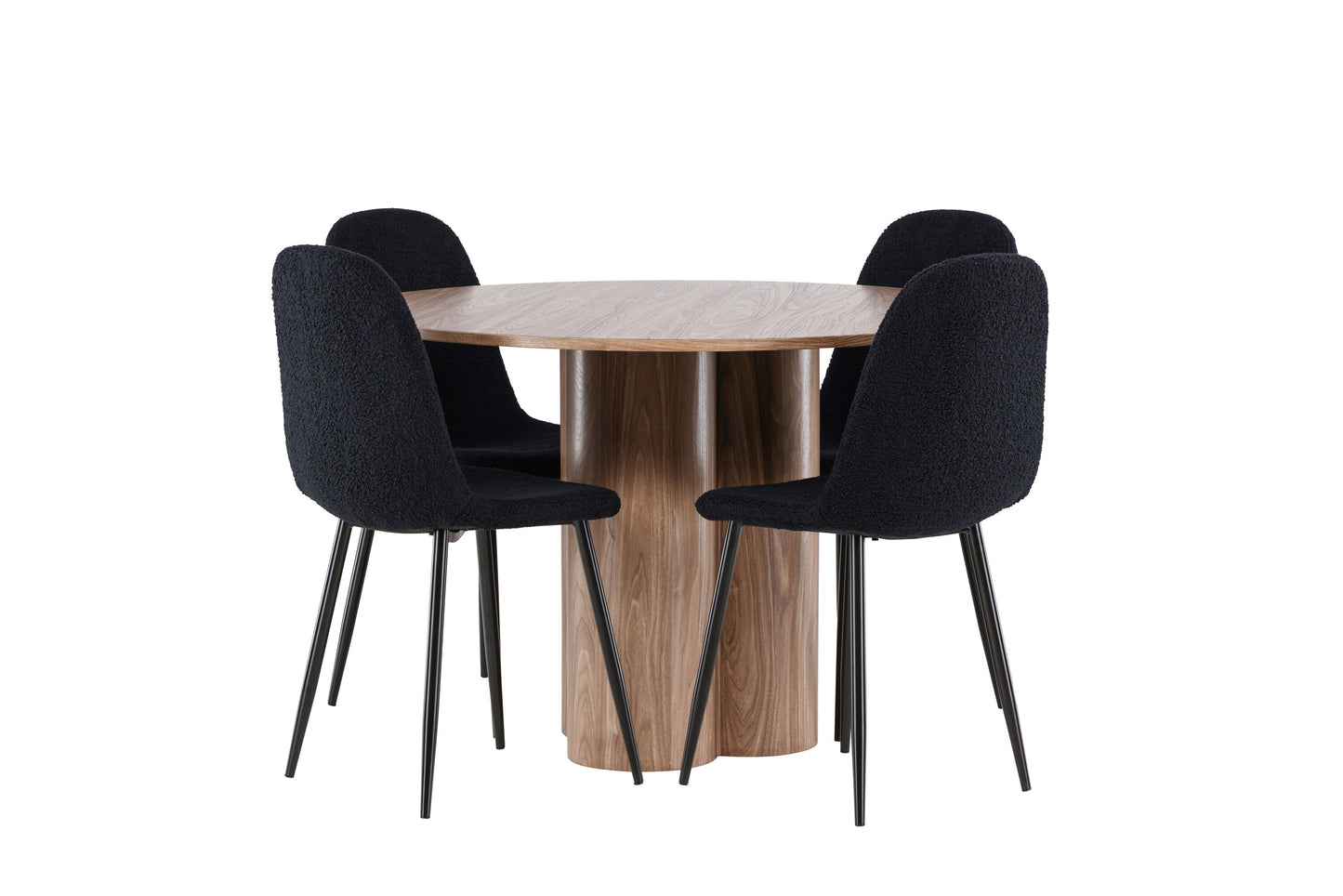 Olivia Matbord med Polar Stolarna – MDF