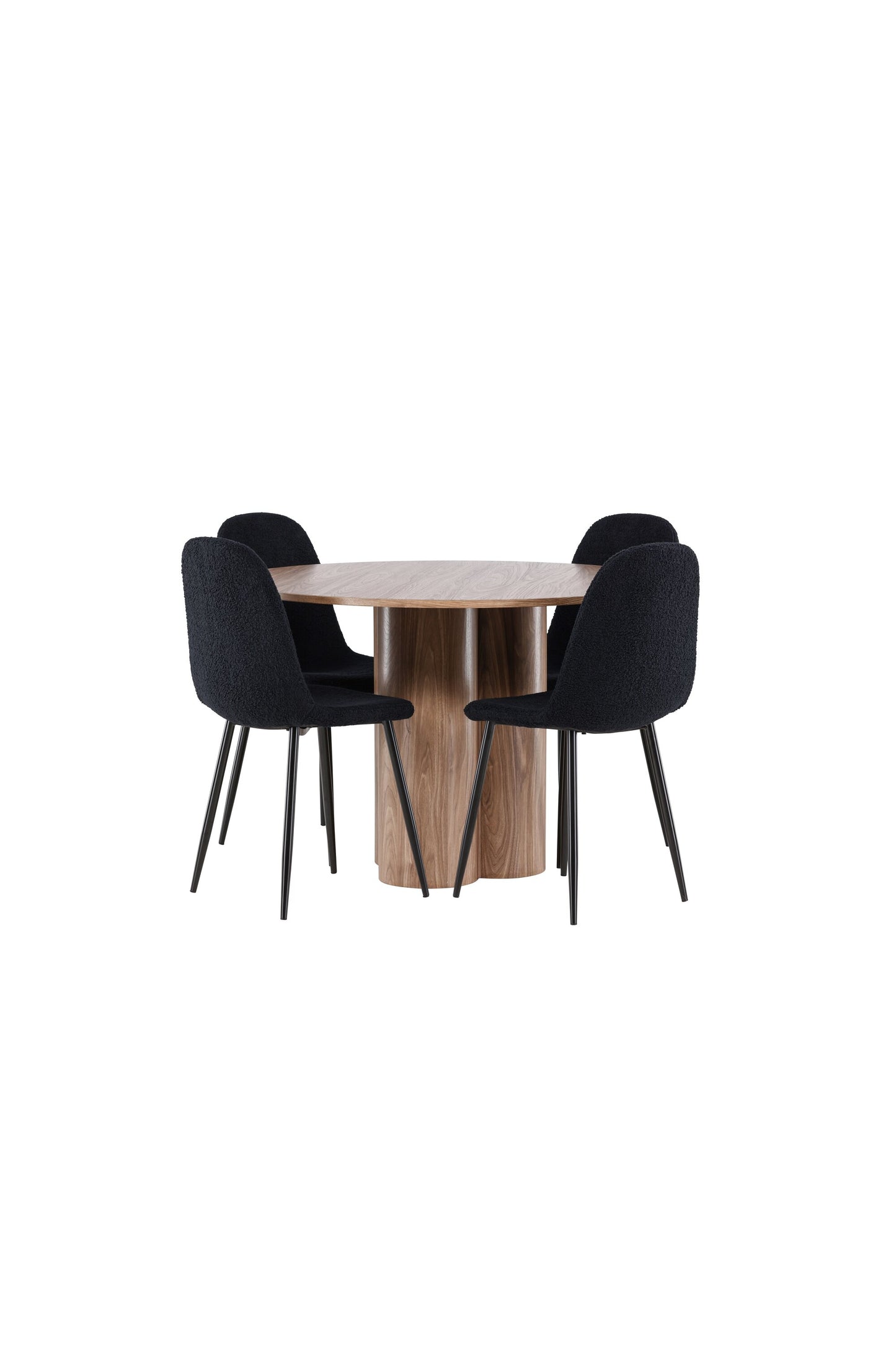 Olivia Matbord med Polar Stolarna – MDF
