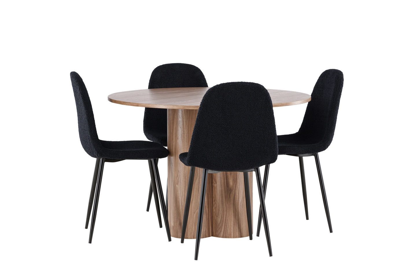 Olivia Matbord med Polar Stolarna – MDF