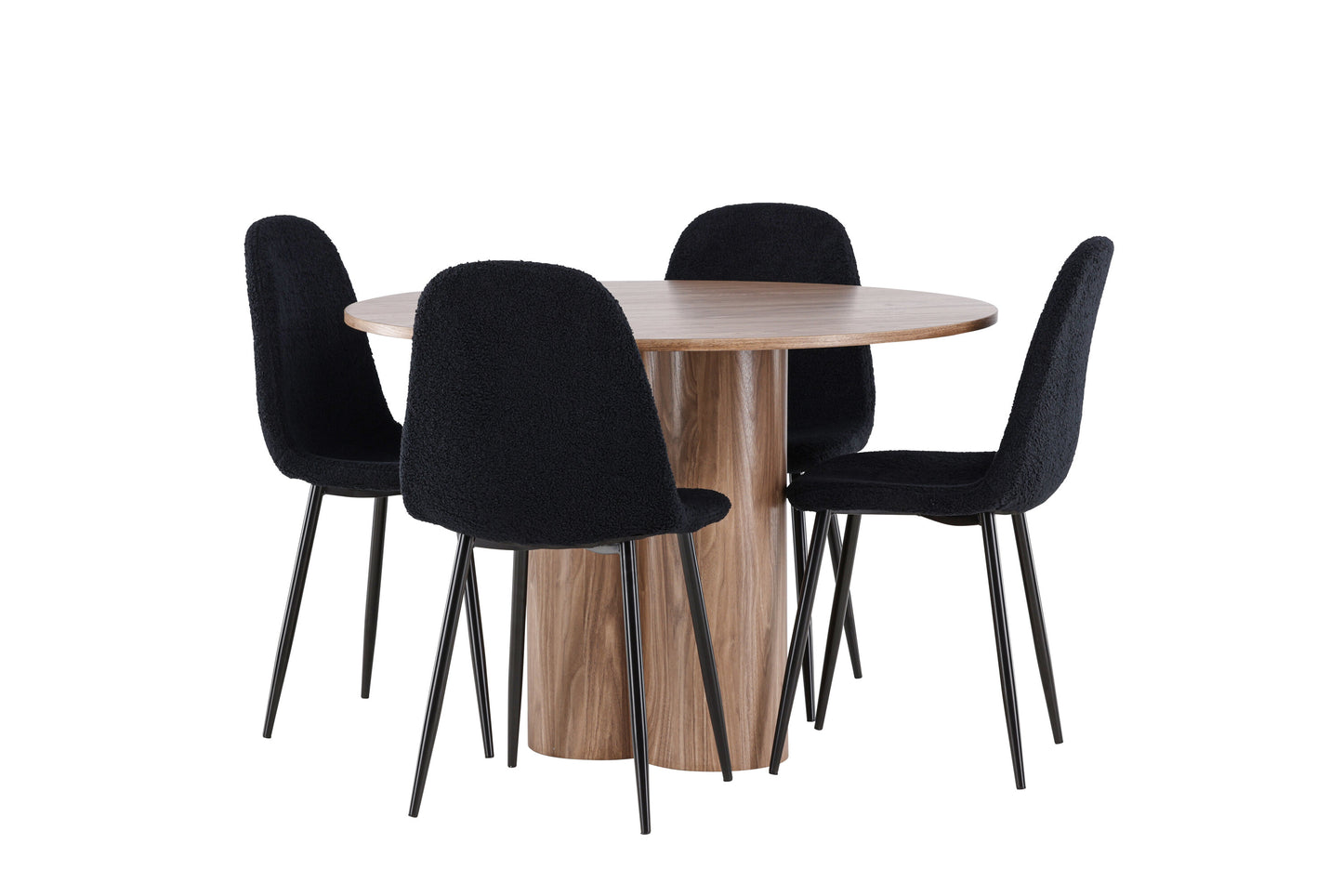 Olivia Matbord med Polar Stolarna – MDF