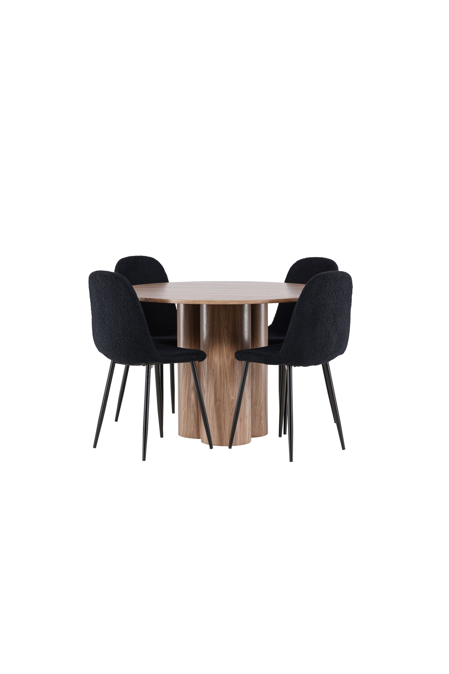 Olivia Matbord med Polar Stolarna – MDF
