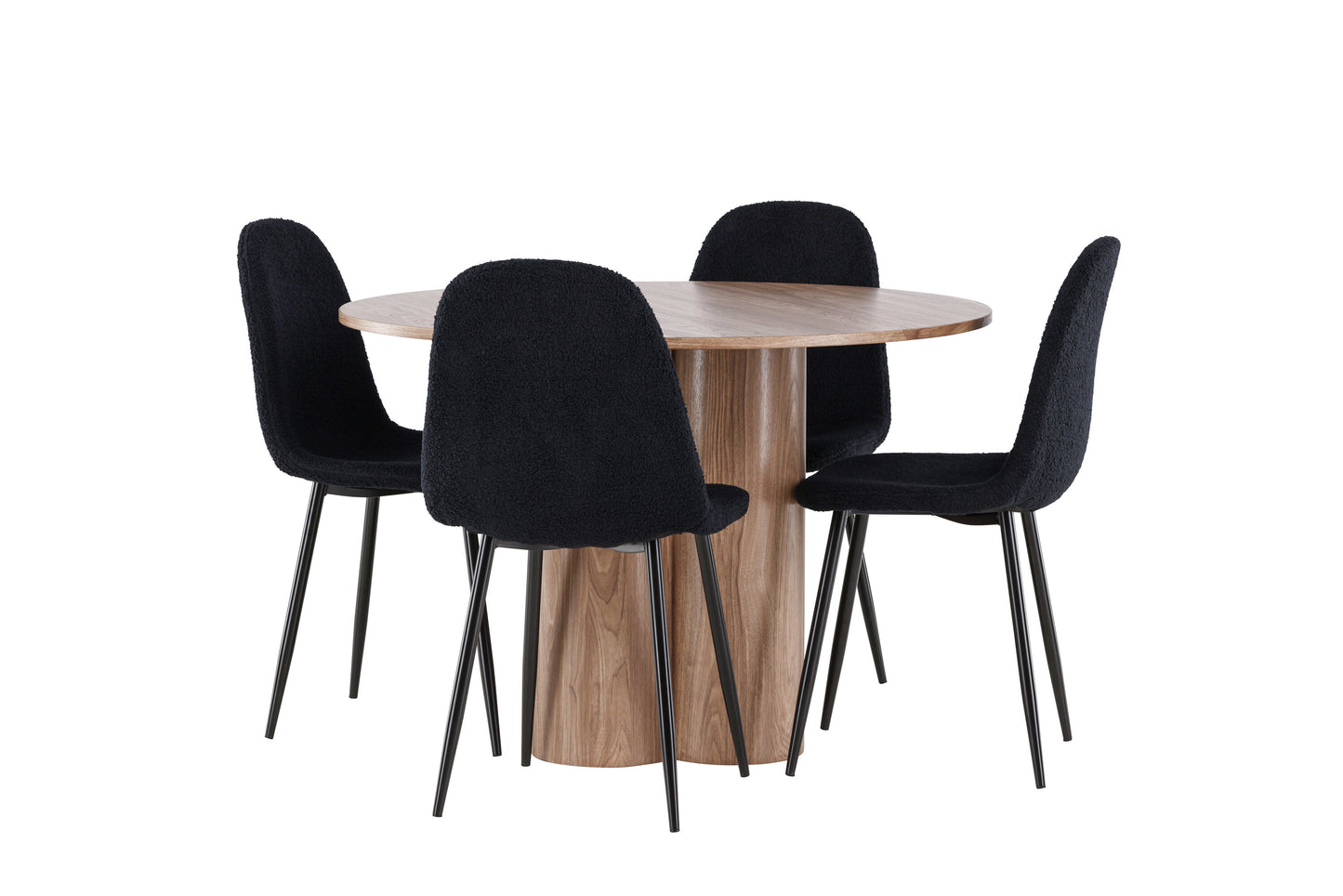 Olivia Matbord med Polar Stolarna – MDF