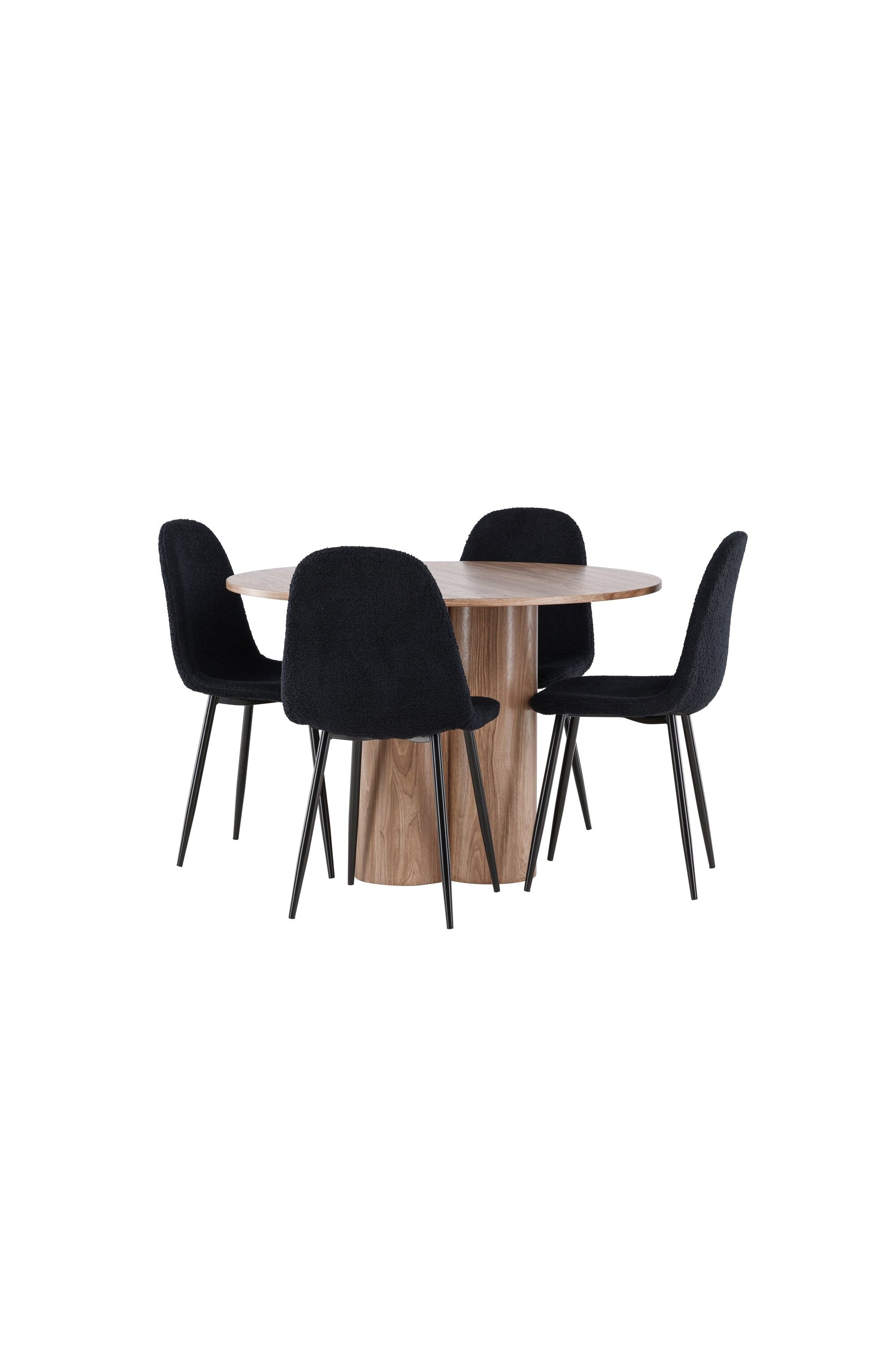 Olivia Matbord med Polar Stolarna – MDF