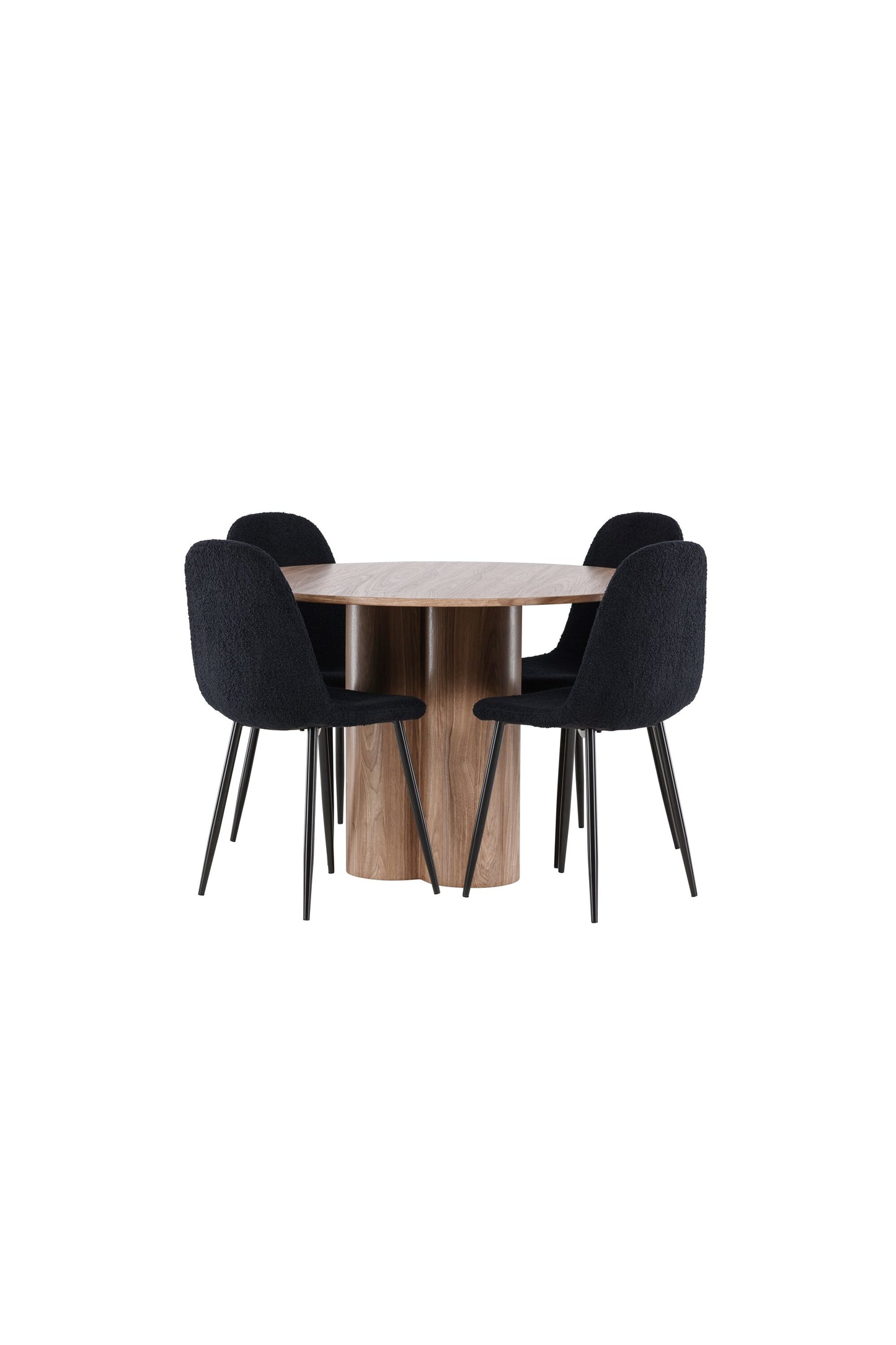 Olivia Matbord med Polar Stolarna – MDF