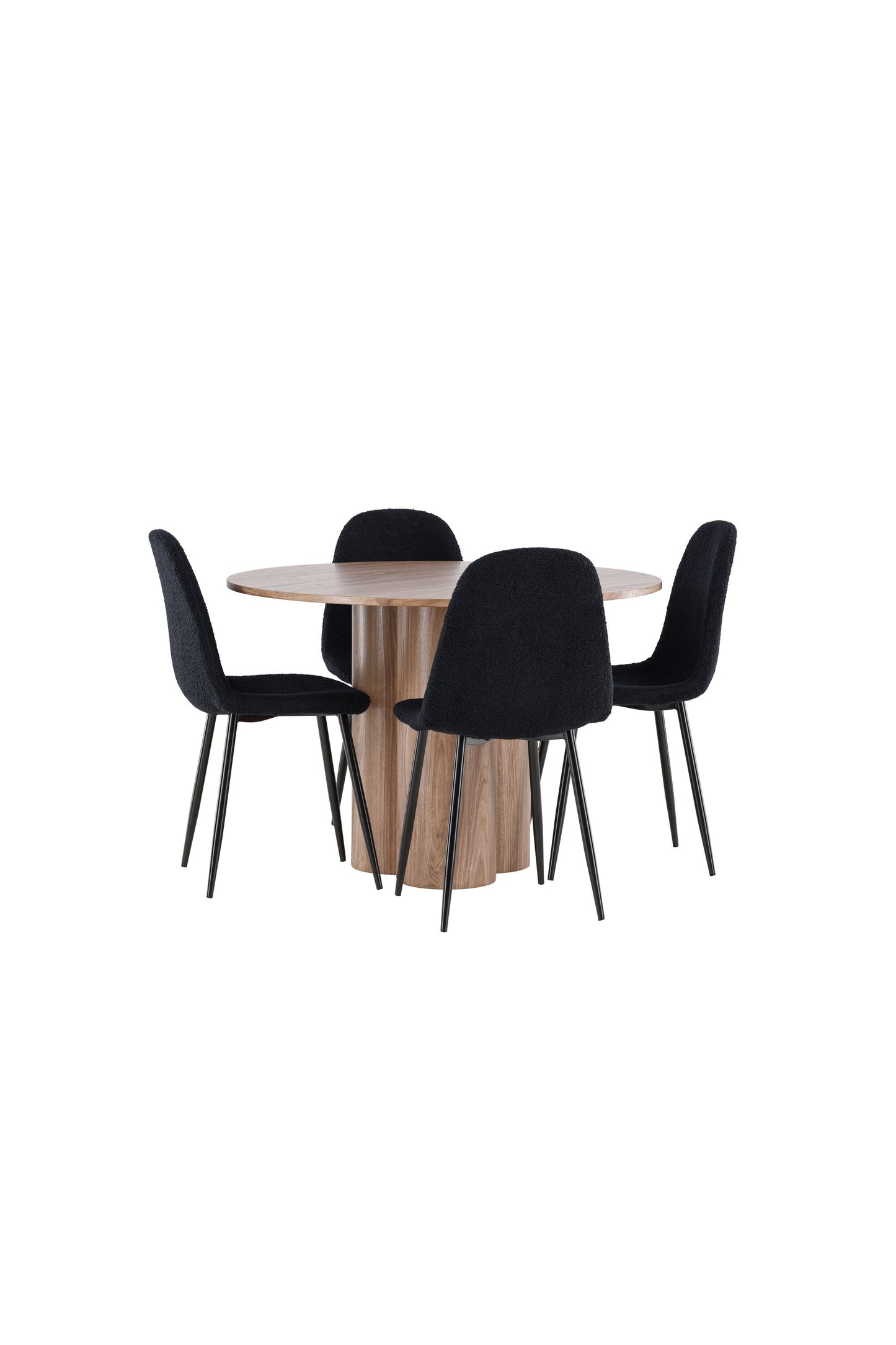 Olivia Matbord med Polar Stolarna – MDF