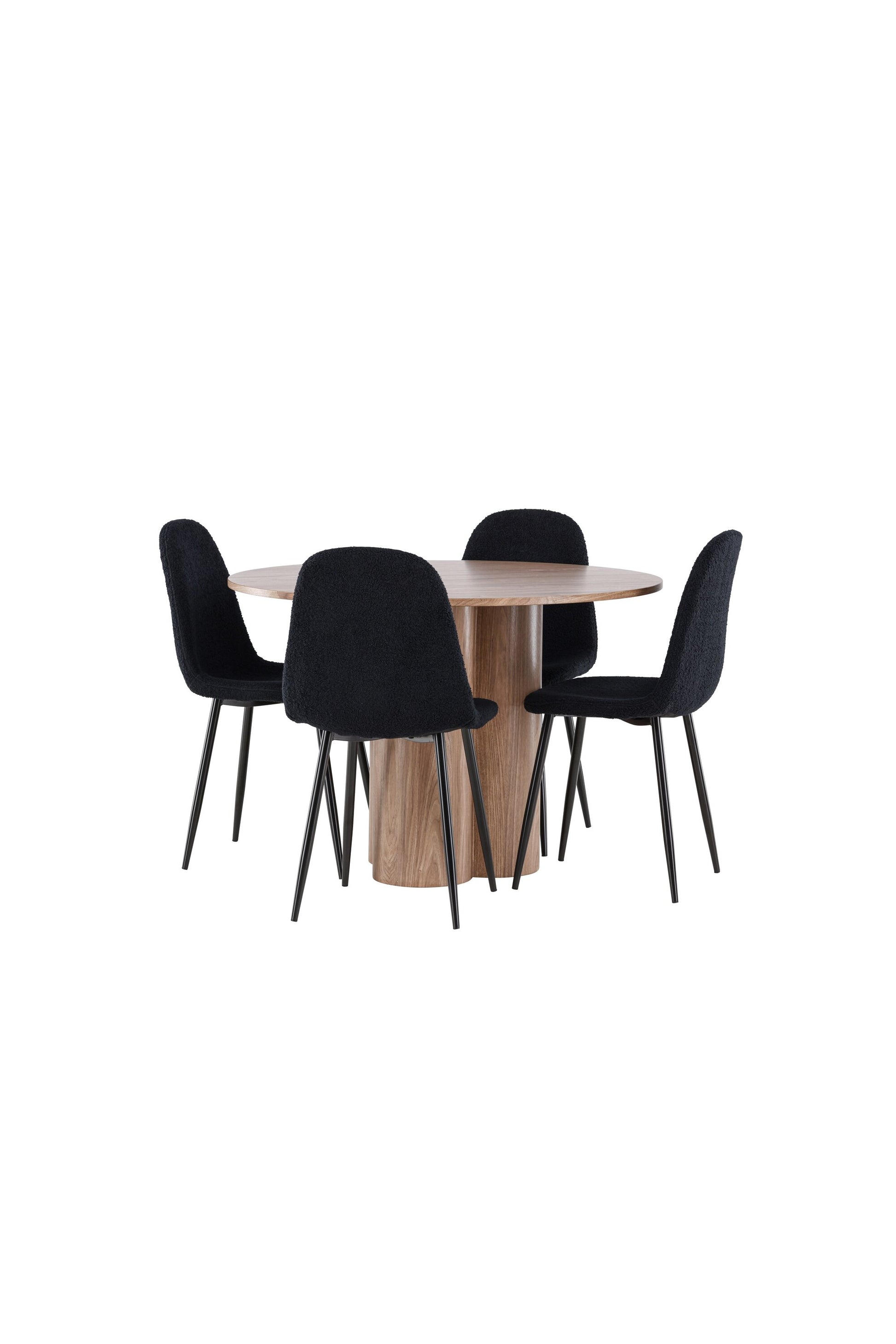 Olivia Matbord med Polar Stolarna – MDF