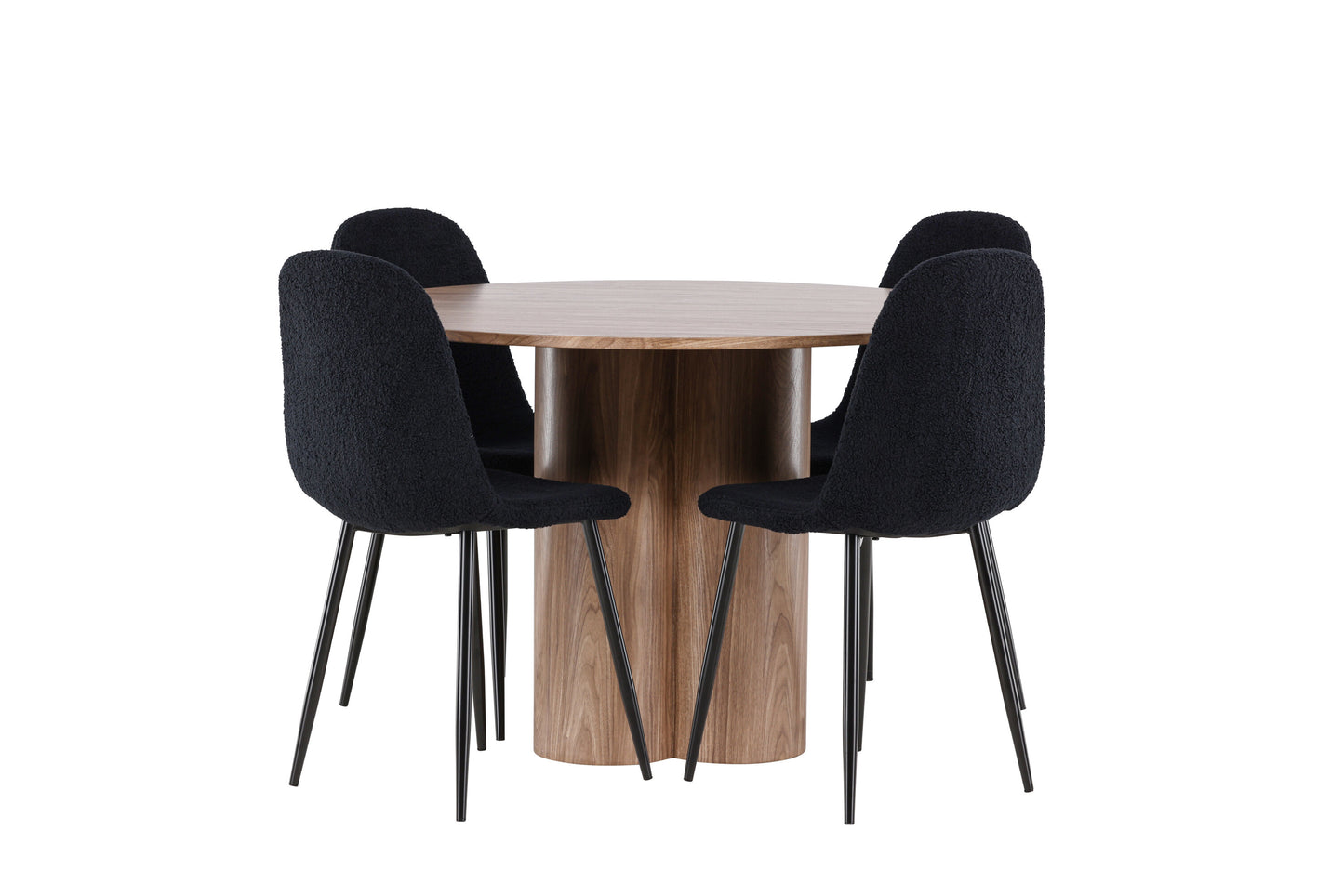 Olivia Matbord med Polar Stolarna – MDF