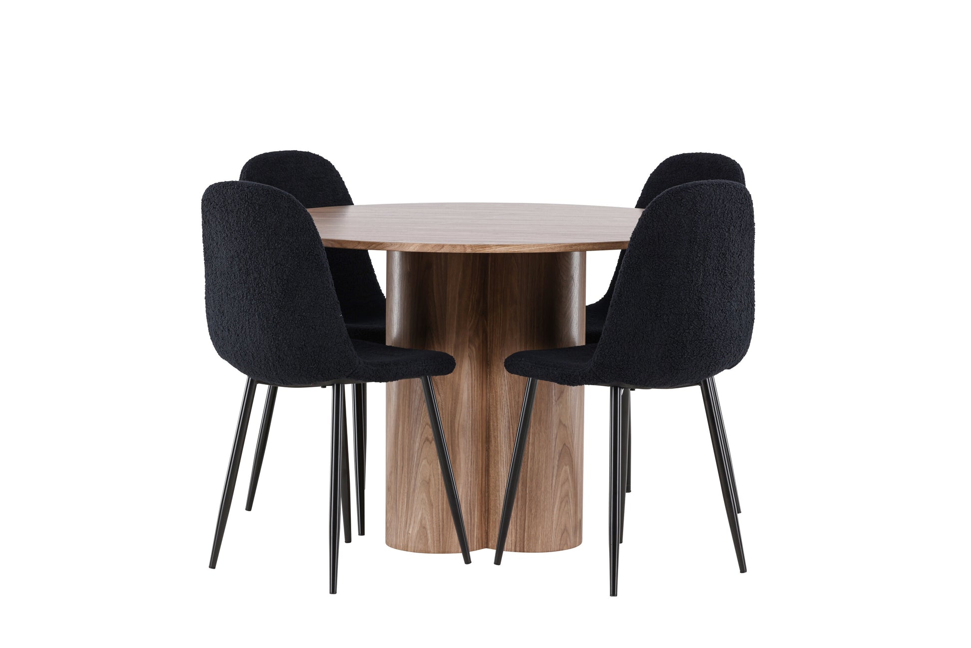 Olivia Matbord med Polar Stolarna – MDF