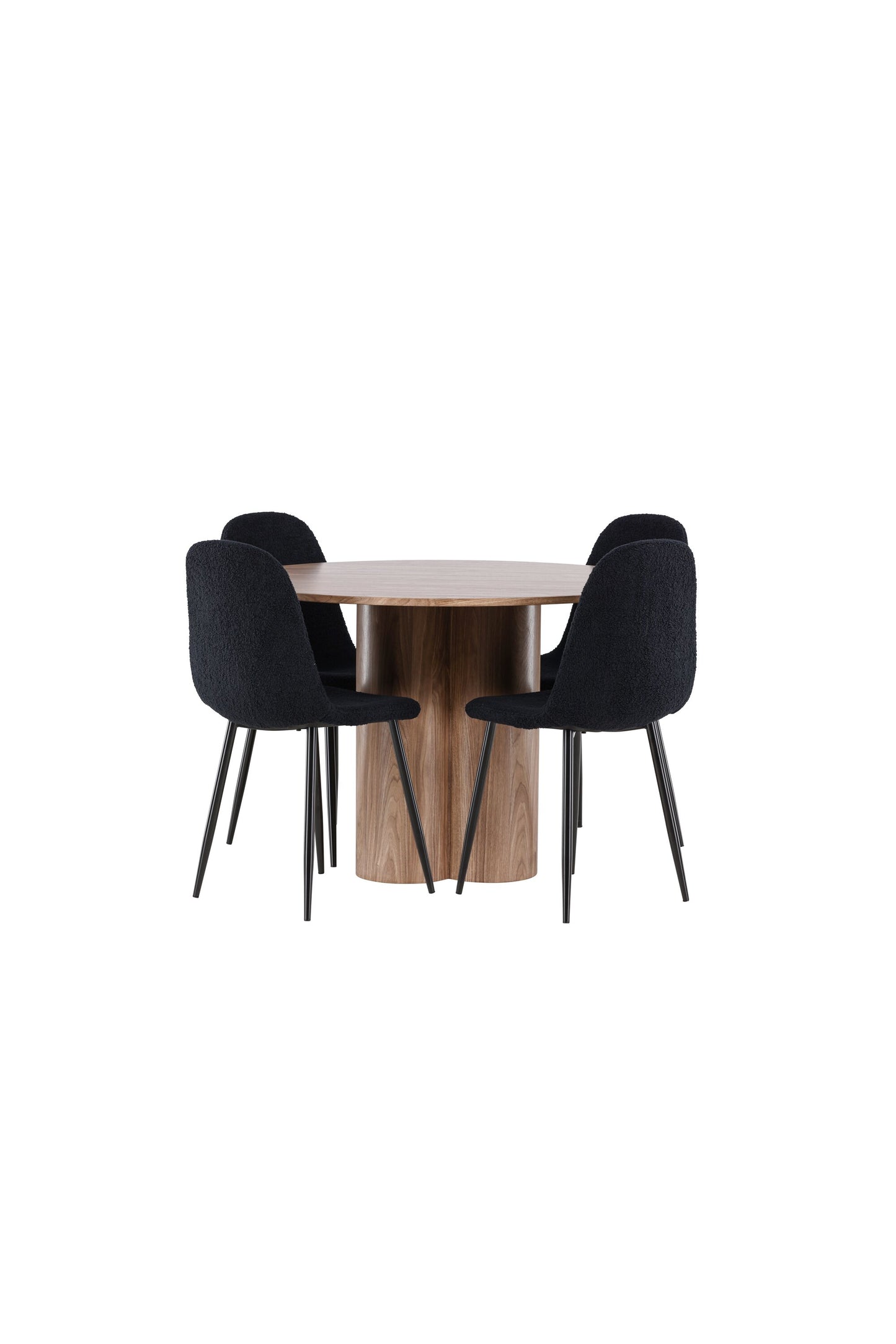 Olivia Matbord med Polar Stolarna – MDF
