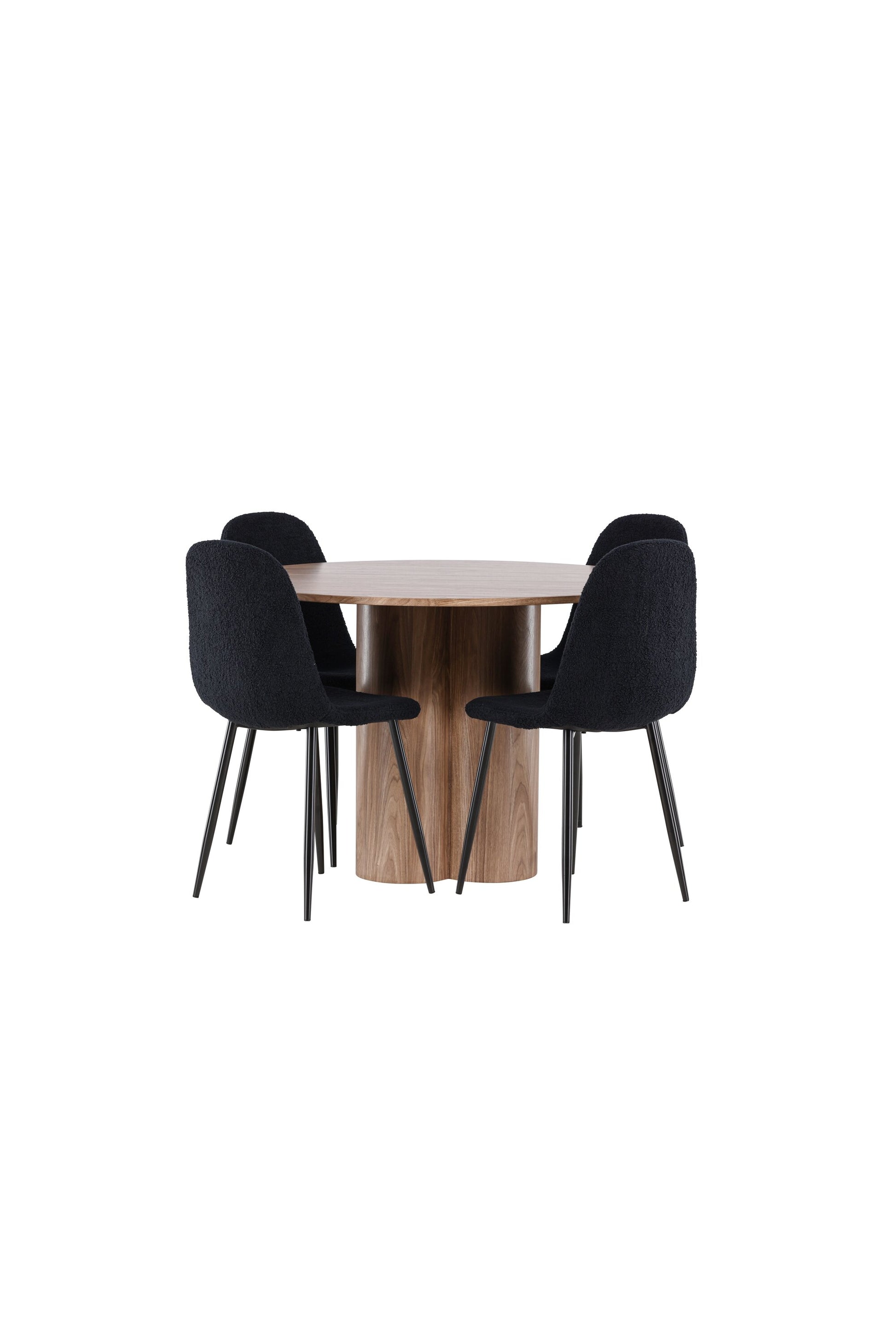 Olivia Matbord med Polar Stolarna – MDF