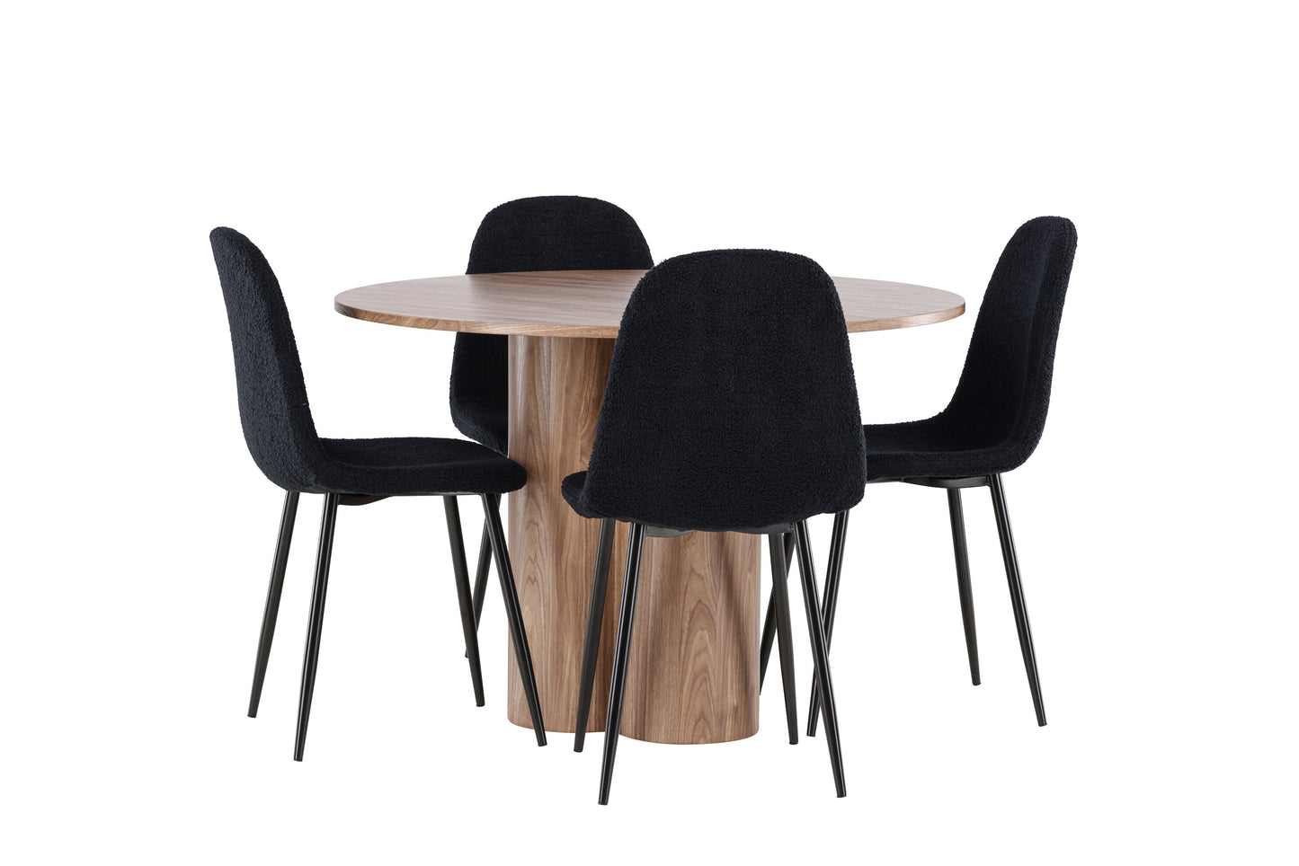 Olivia Matbord med Polar Stolarna – MDF