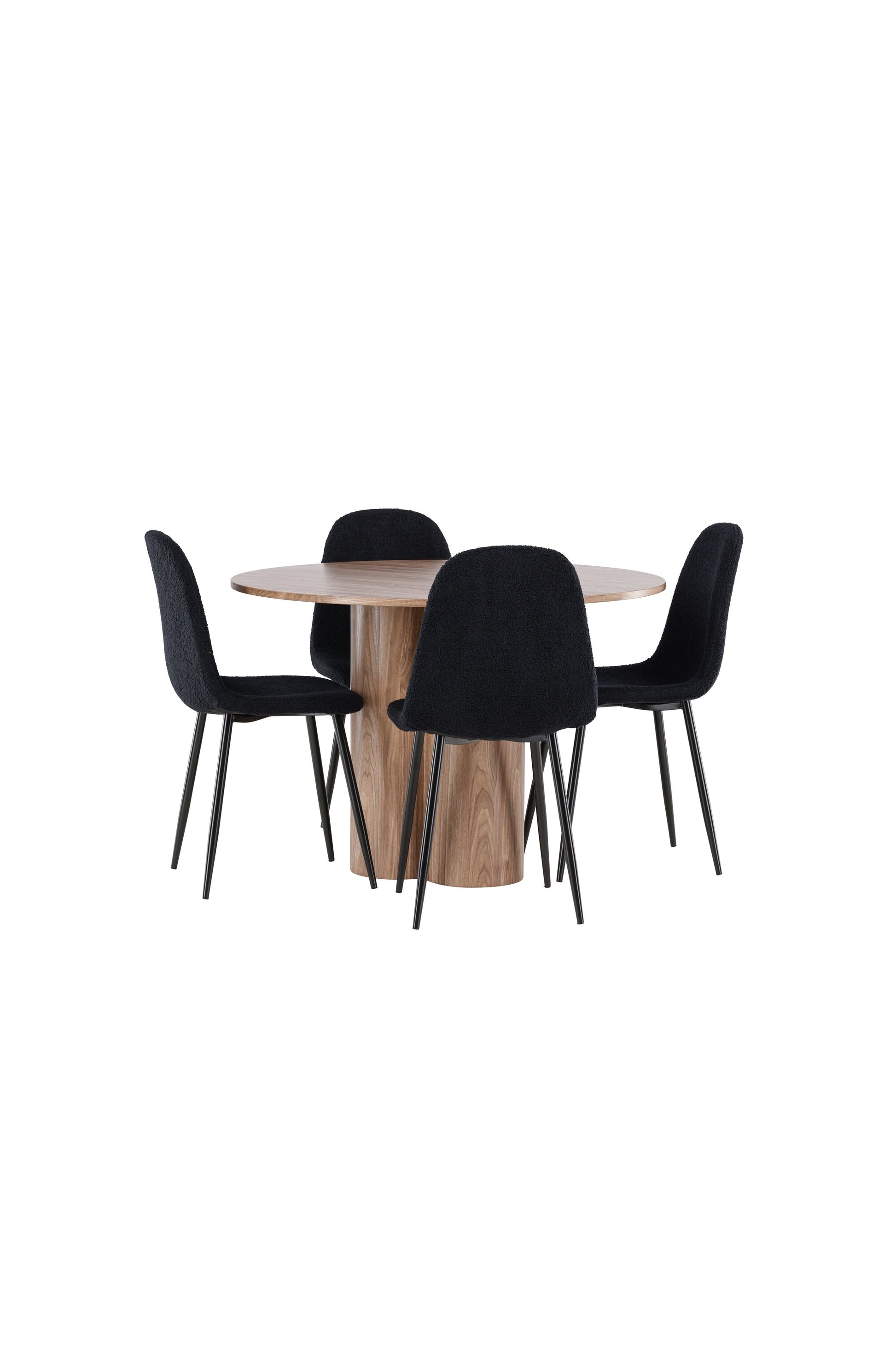 Olivia Matbord med Polar Stolarna – MDF