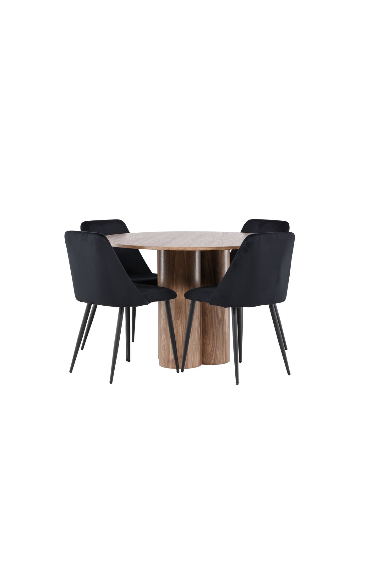 Olivia Matbord med Night Stolarna – MDF